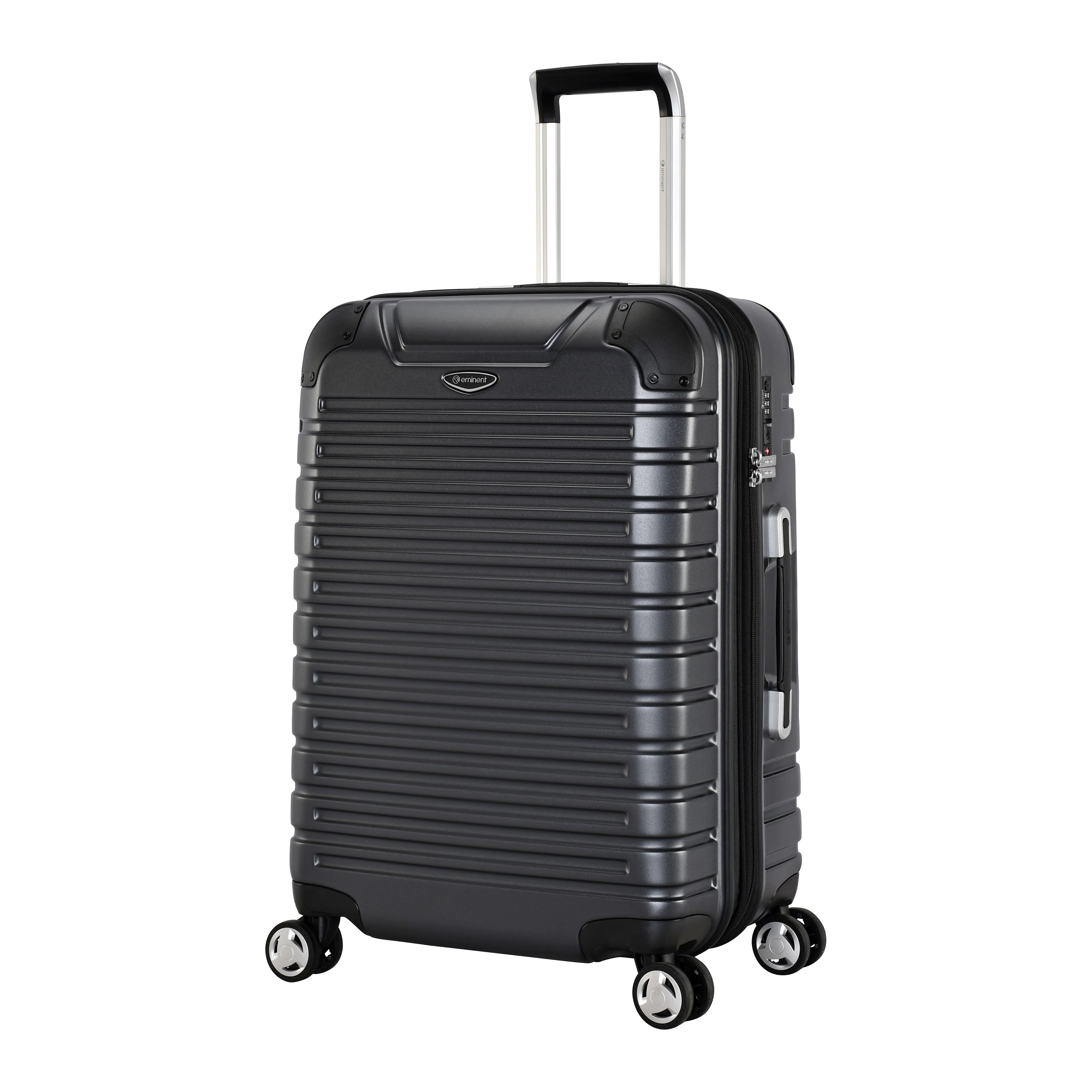 Eminent Fortress Collection 65cm premium hard side Makrolon polycarbonate trolley luggage KG87-B Black