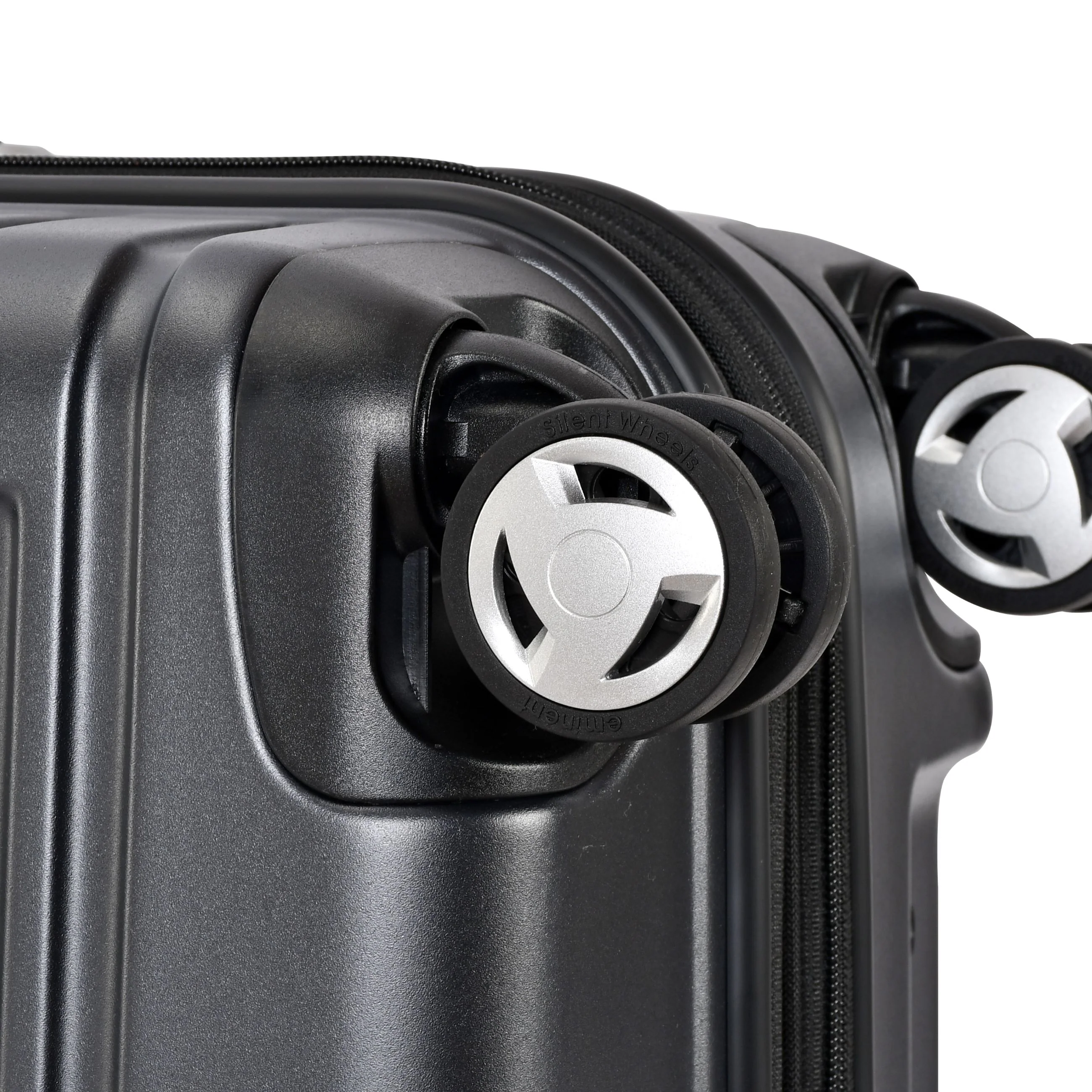 Eminent Fortress Collection Premium Hard side Makrolon Polycarbonate 54cm carry-on trolley KG87C-Black - Image 5