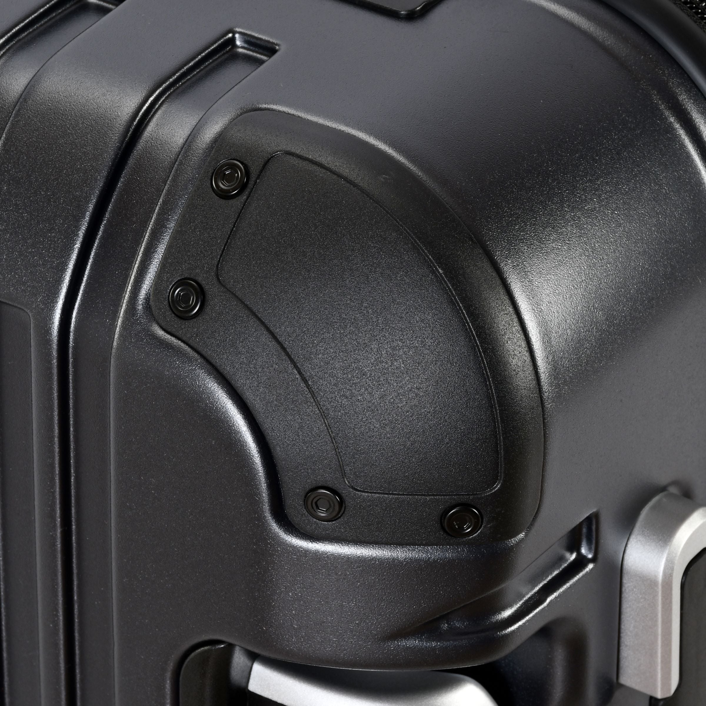 Eminent Fortress Collection Premium Hard side Makrolon Polycarbonate 54cm carry-on trolley KG87C-Black - Image 9