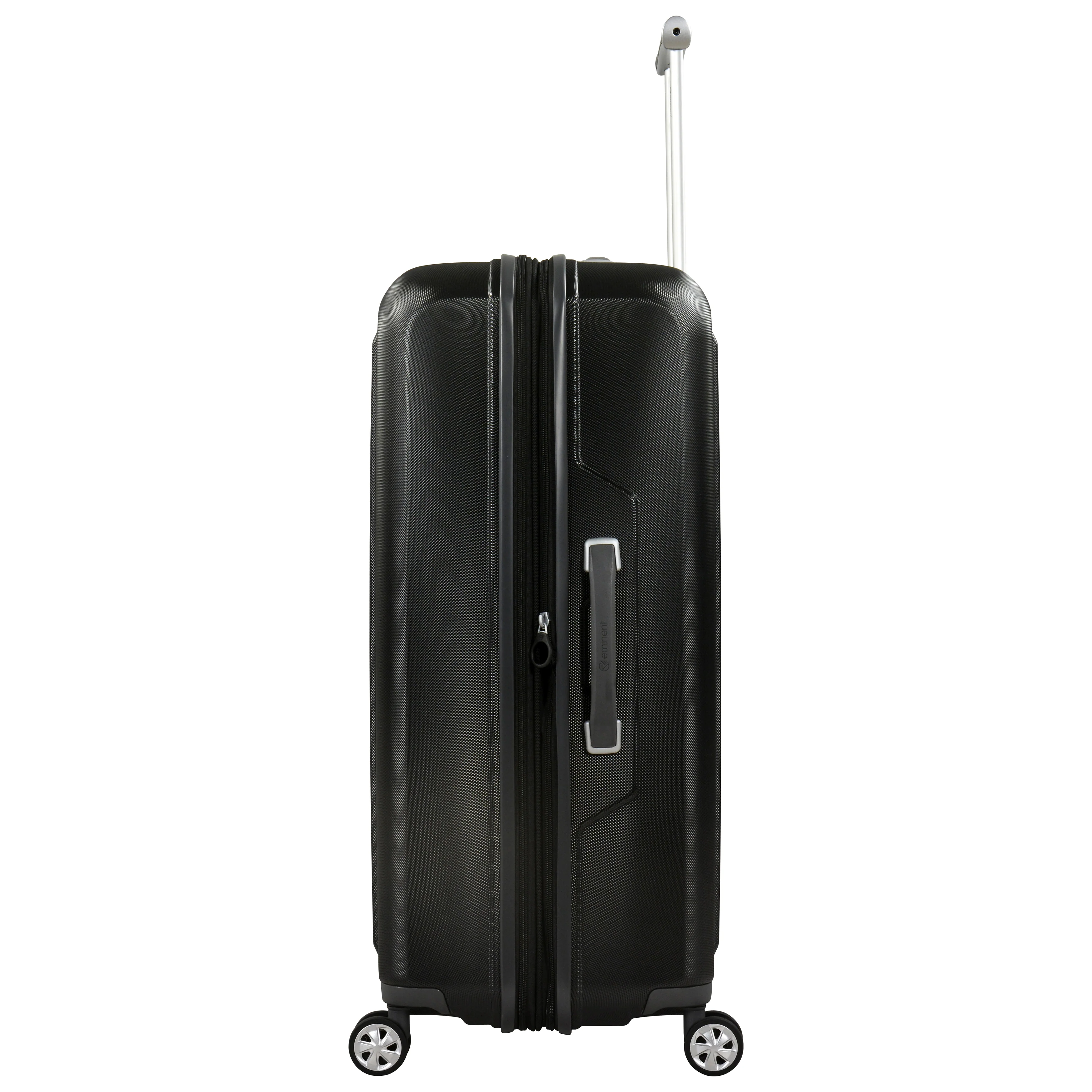 Eminent KC-28 Range 77cm Checked size Makrolon Polycarbonate luxury trolley case KC28A Black - Image 5