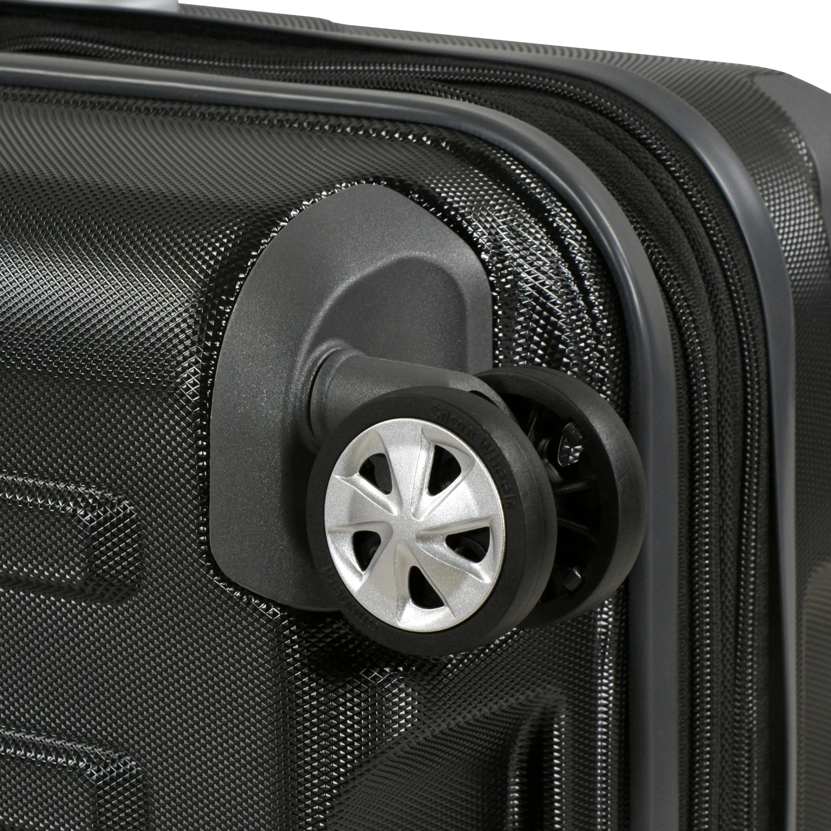 Eminent KC-28 Collection 55cm-Carry on Makrolon Polycarbonate premium trolley case KC28C-Black - Image 6
