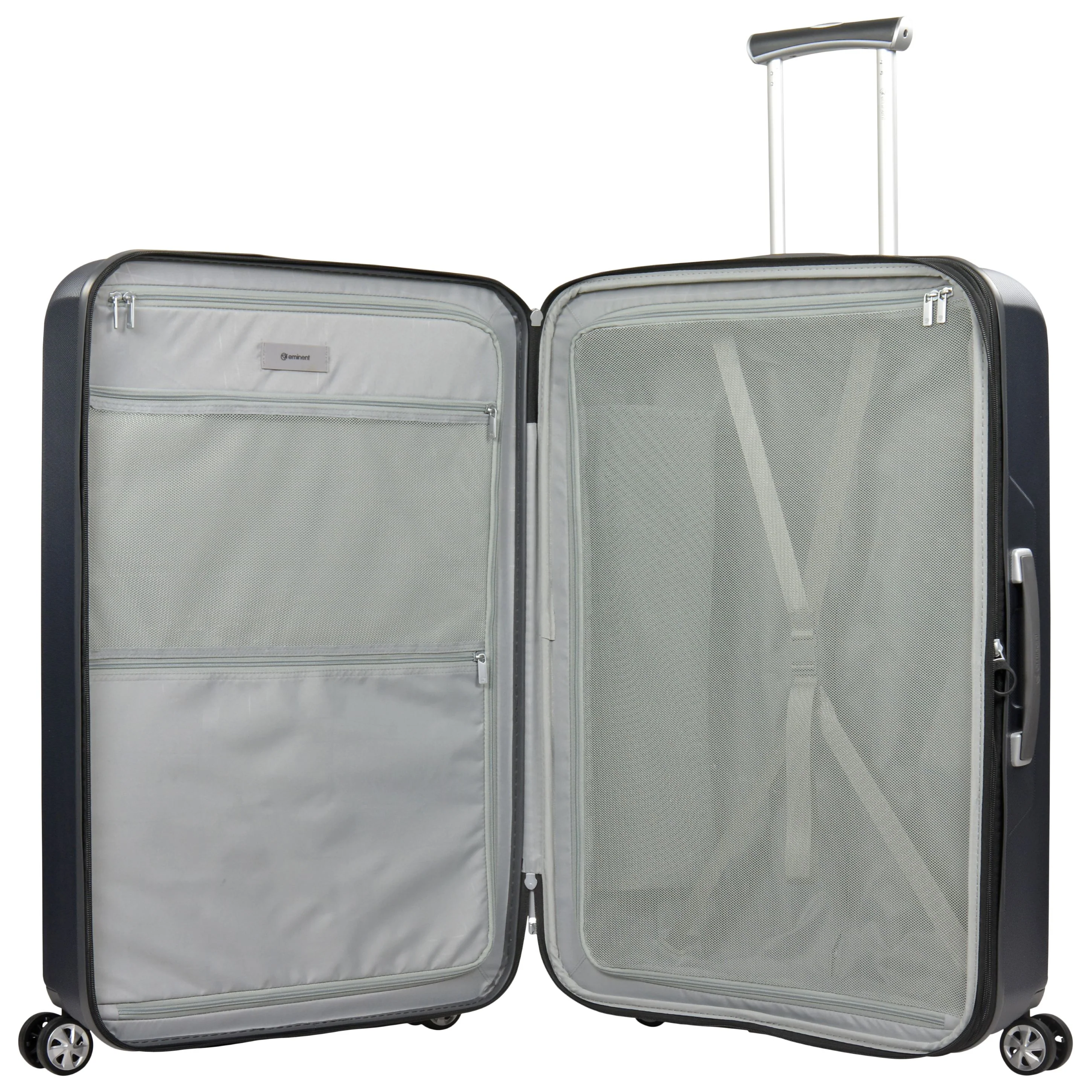 Eminent KC28 Collection 77cm-H Makrolon polycarbonate luxury premium trolley case KC28A Carbon Grey - Image 4