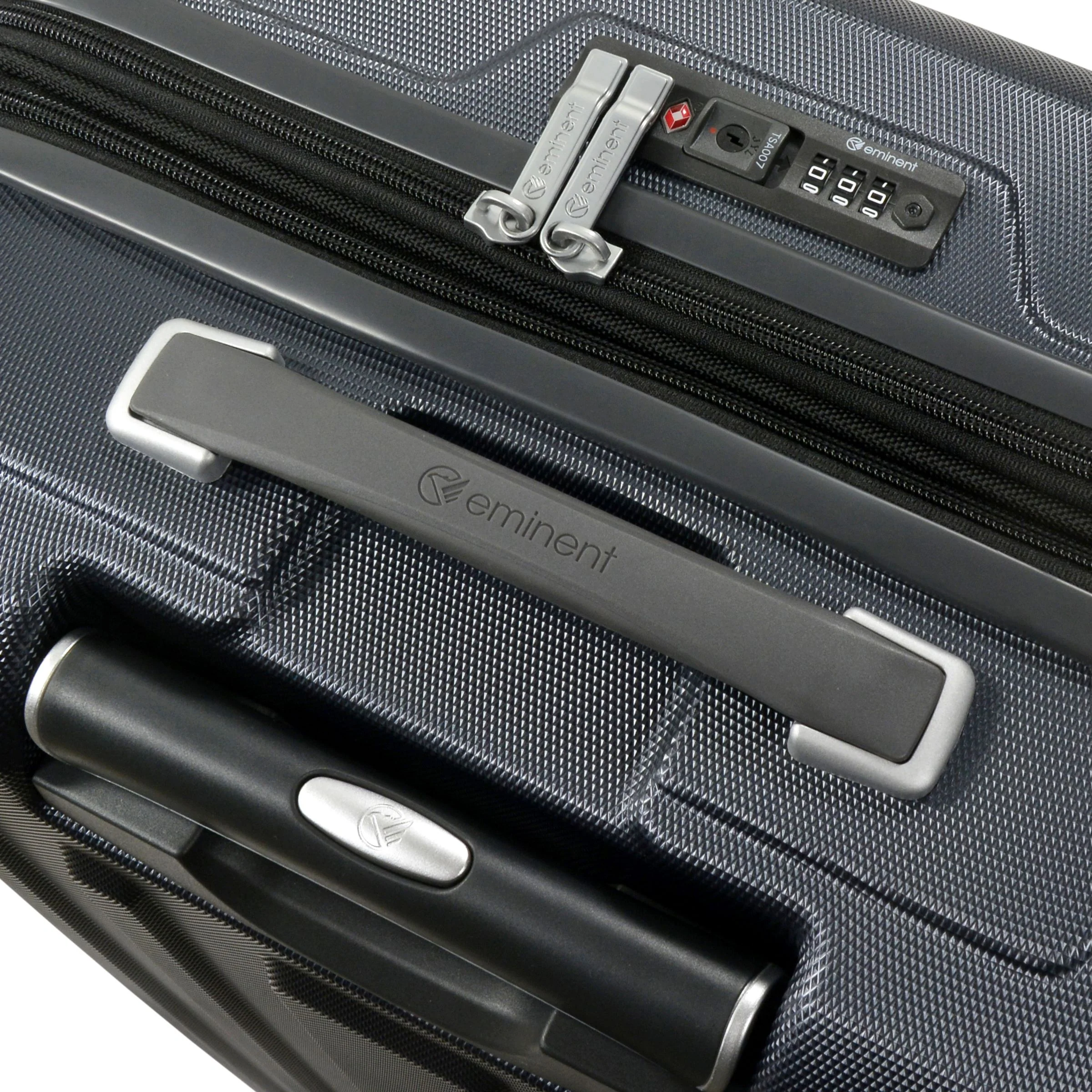 Eminent KC28 Collection 77cm-H Makrolon polycarbonate luxury premium trolley case KC28A Carbon Grey - Image 8