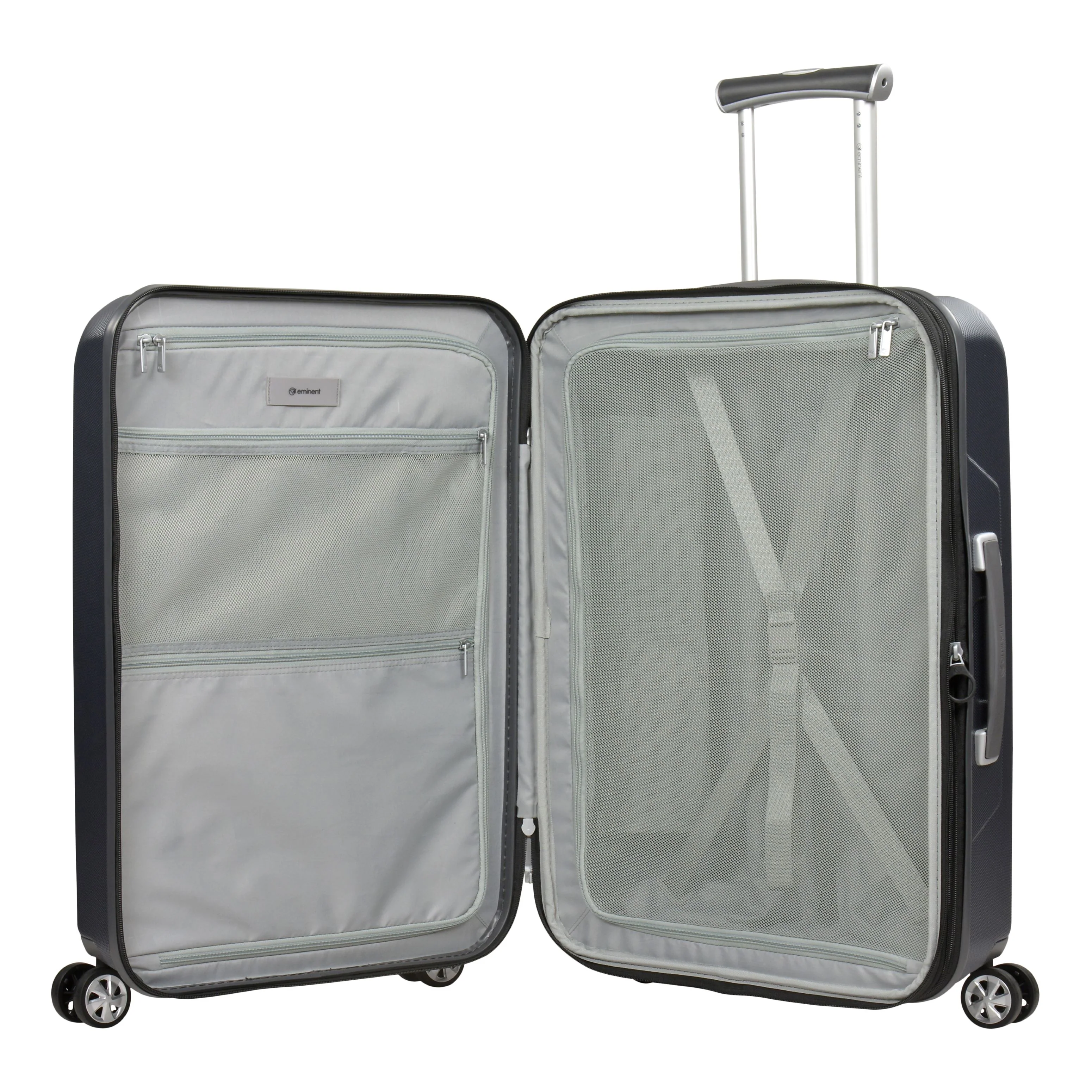 Eminent KC28 Collection 65cm-H Luxury premium range Makrolon Polycarbonate trolley case KC28B Carbon Grey - Image 6