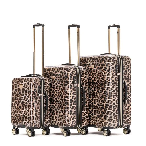 Tosca Hard side Polycarbonate Leopard Print Luxury Luggage Set 76cm/67cm/50cm TCA111 - Image 3