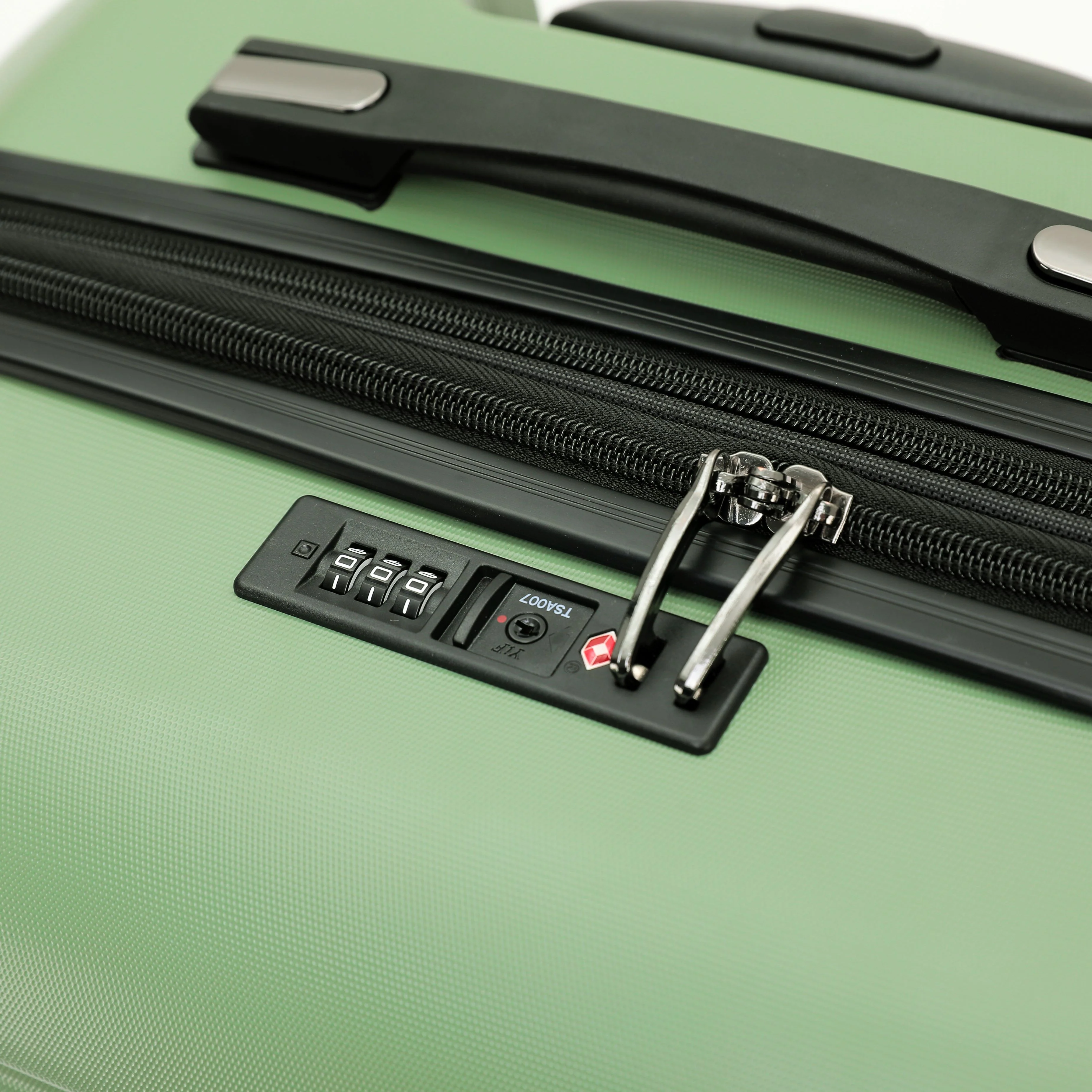 New Zealand Luggage Company Franz Josef Collection 2-Piece luggage set 77cm/55cm SS604-Oil Green - Image 5