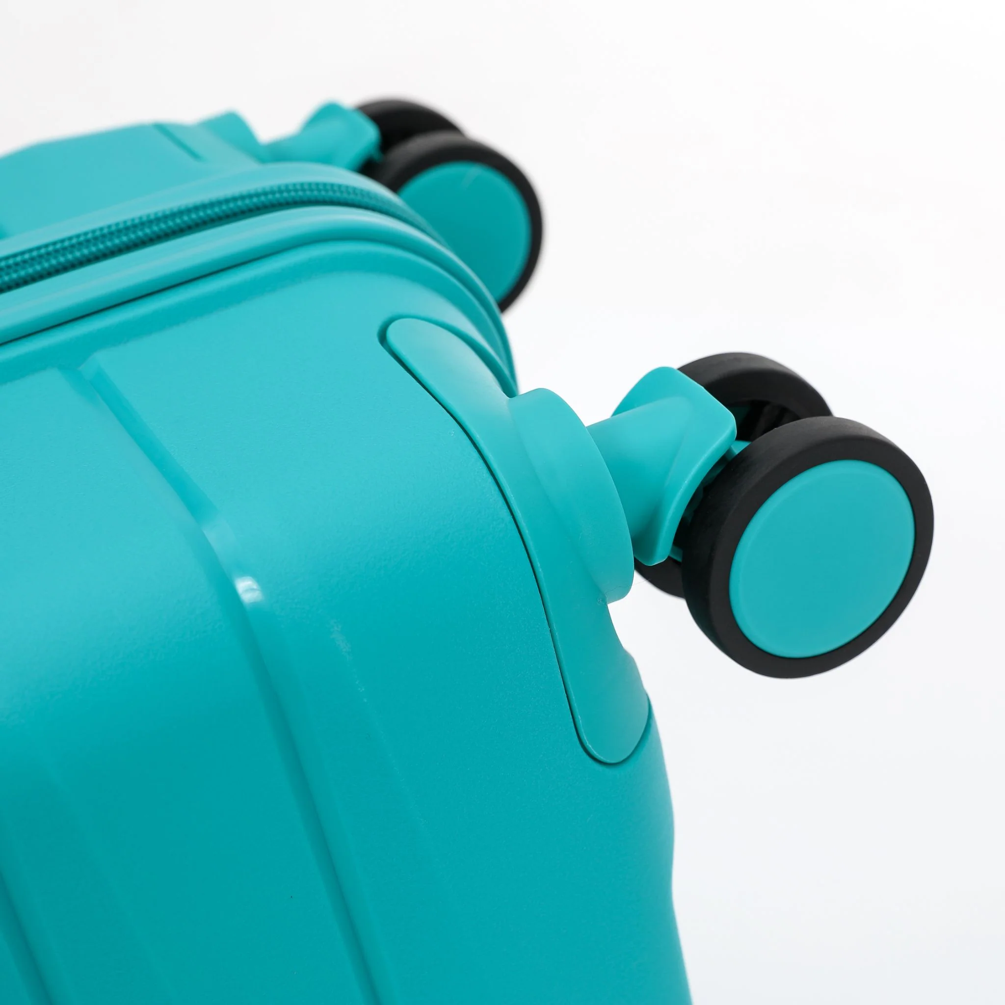 New Zealand Luggage Pilot Collection 2-Pce Polypropylene Luggage set 66cm/55cm NZ005-Teal - Image 5
