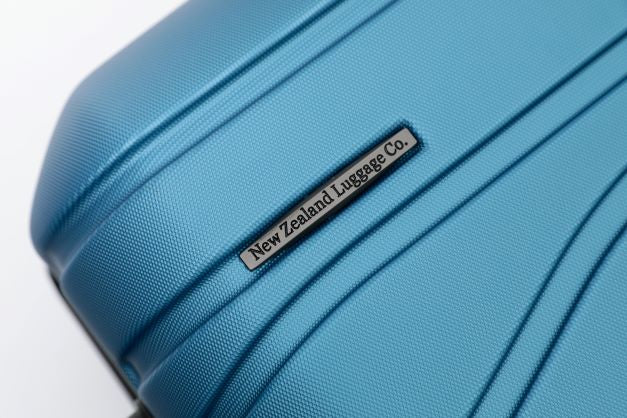 New Zealand Luggage Co - Checked  67cm Lake Blue -  Franz Josef Medium Trolley Case SS604B - Image 4