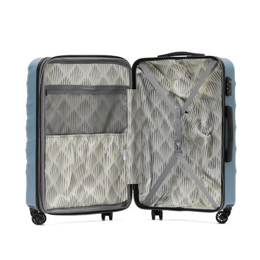 Tosca Interstellar - Carry On 53cm  Hard side Polycarbonate Small Trolley TCA140C Ocean Blue - Image 3