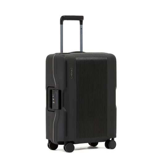 Tosca Knox Collection - 55cm Carry On - Black Clamp style locking system Luxury polypropylene Luggage TCA214C - Image 3