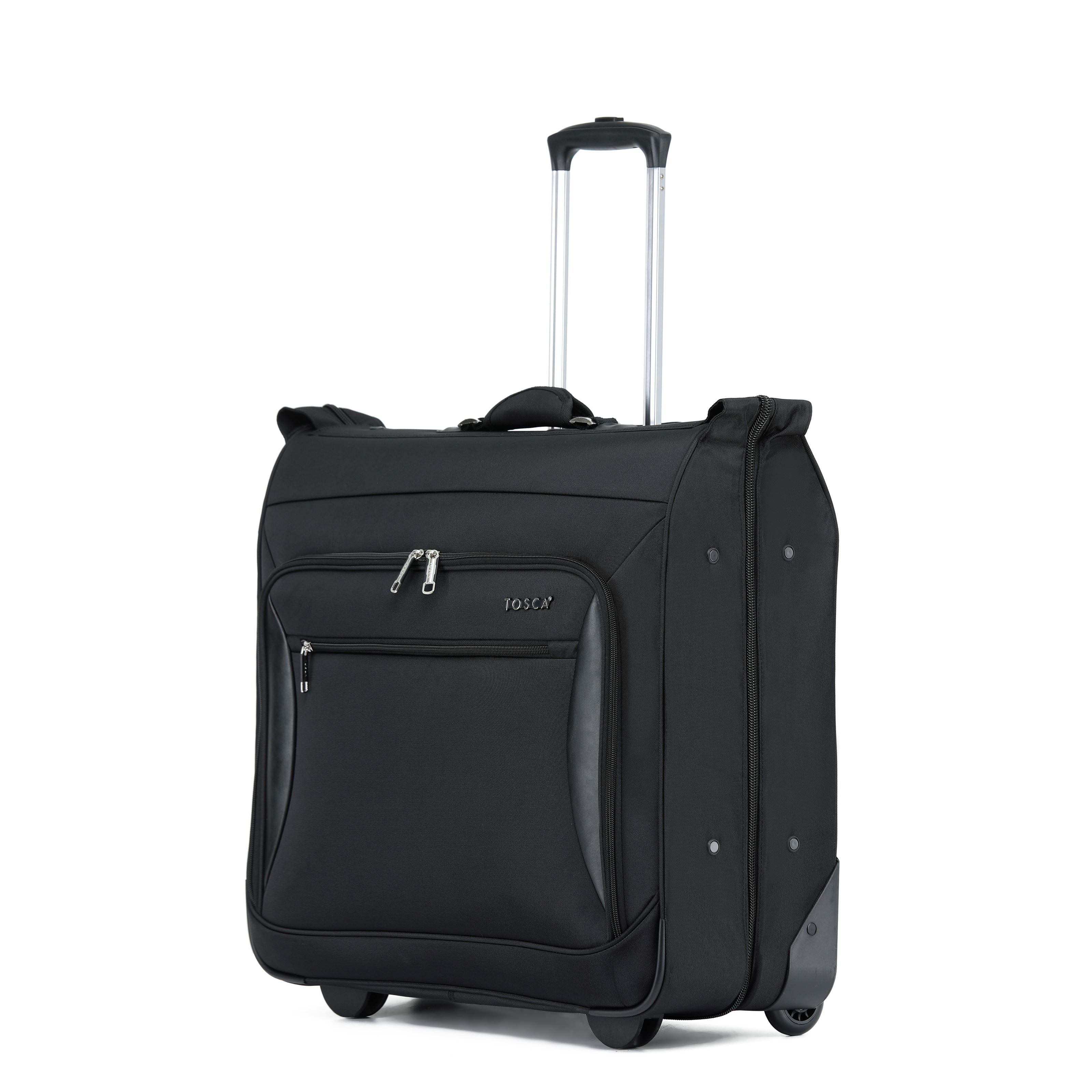 TCA264 Black Tosca Luxury Garment Trolley Luggage-Ballistic Nylon Material - Image 2