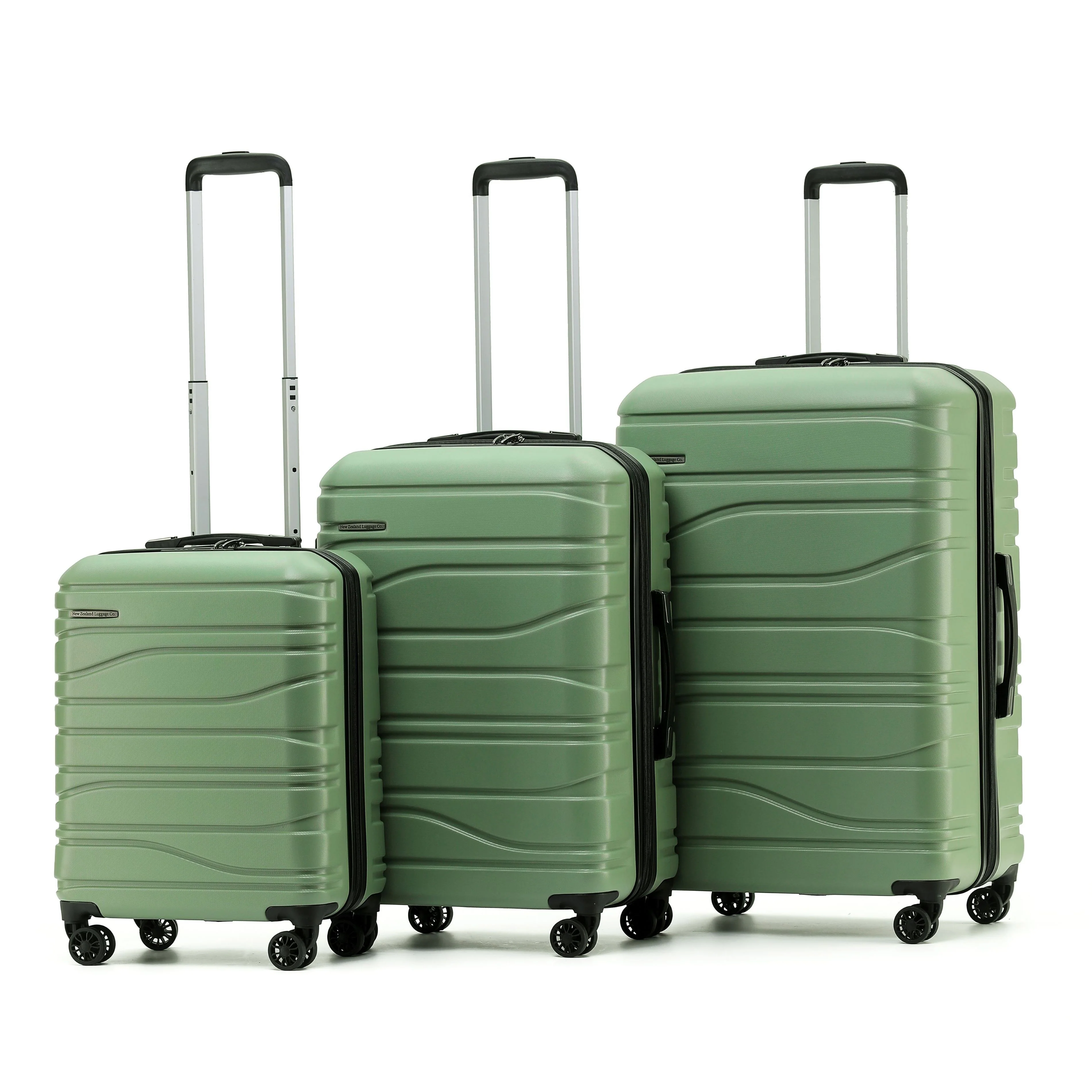 New Zealand Luggage Company 55cm Franz Josef carry on trolley SS604C-Oil Green - Image 8