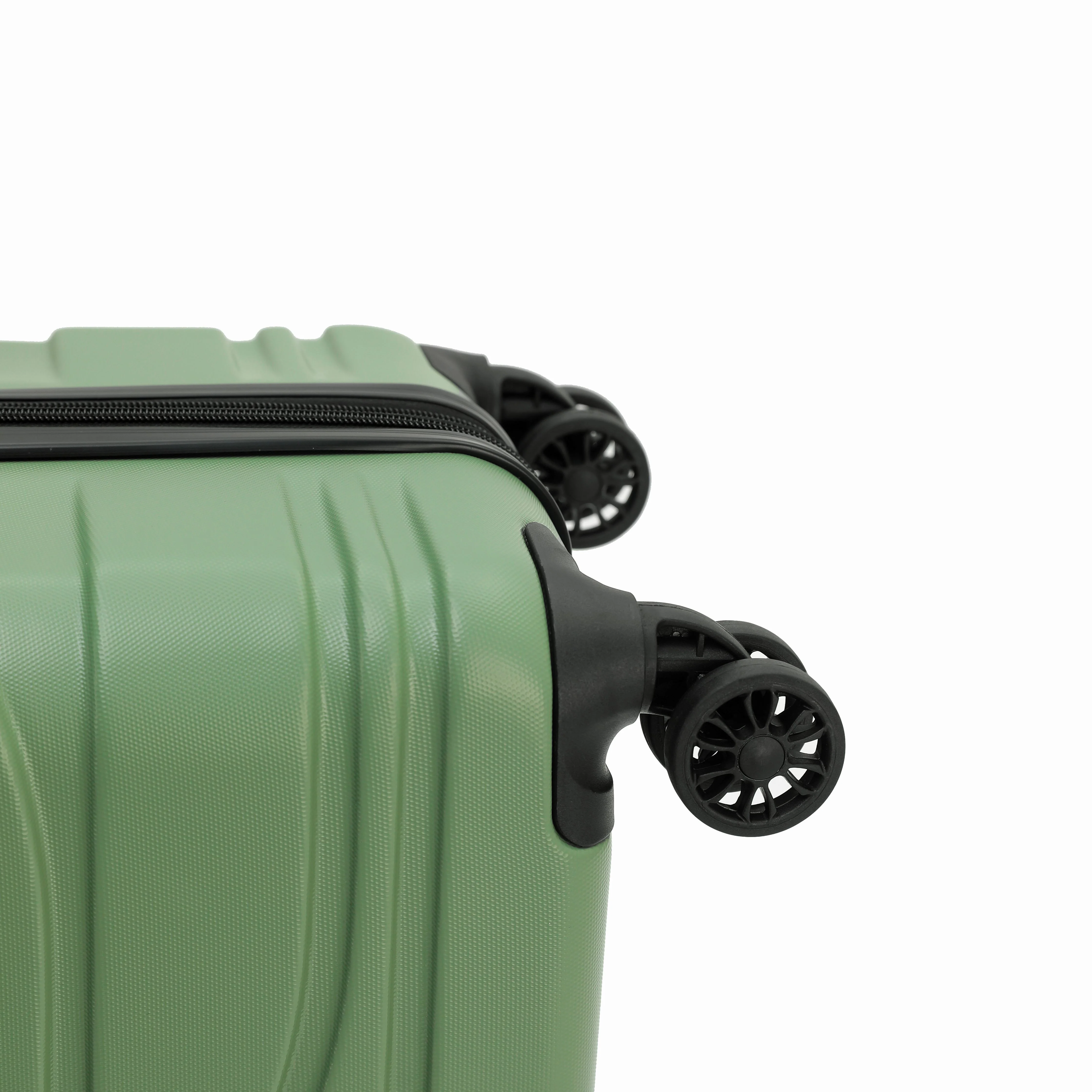 New Zealand Luggage Company Franz Josef Collection 67cm Checked trolley case SS604B-Oil Green - Image 5