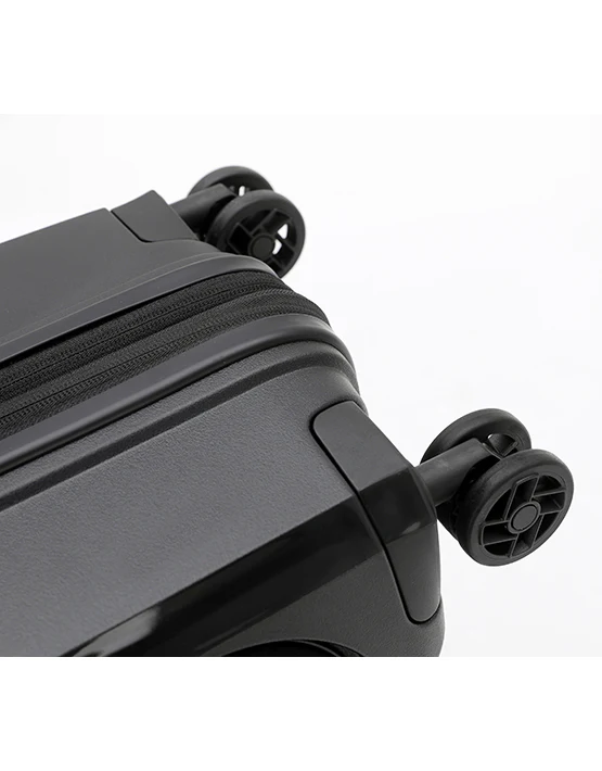 Tosca 55cm Space-X Collection Polypropylene Top-Lid opening Carry-on luxury trolley case TCA100C Black - Image 6