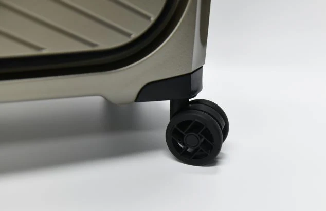 Tosca 55cm Space-X Collection Polypropylene Top-Lid opening Carry-on luxury trolley case TCA100C Champagne - Image 5