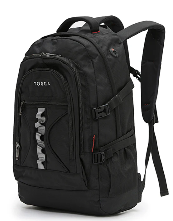 Tosca 58cm-H Multi-compartment 50L Back pack TCA940-Black - Image 2