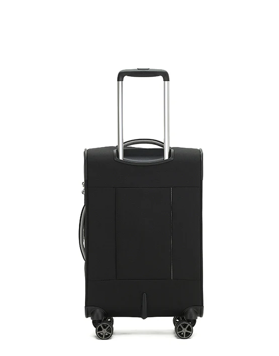 Tosca 70cm-H Navy Vega Collection luxury softside checked trolley luggage TCA720B - Image 5