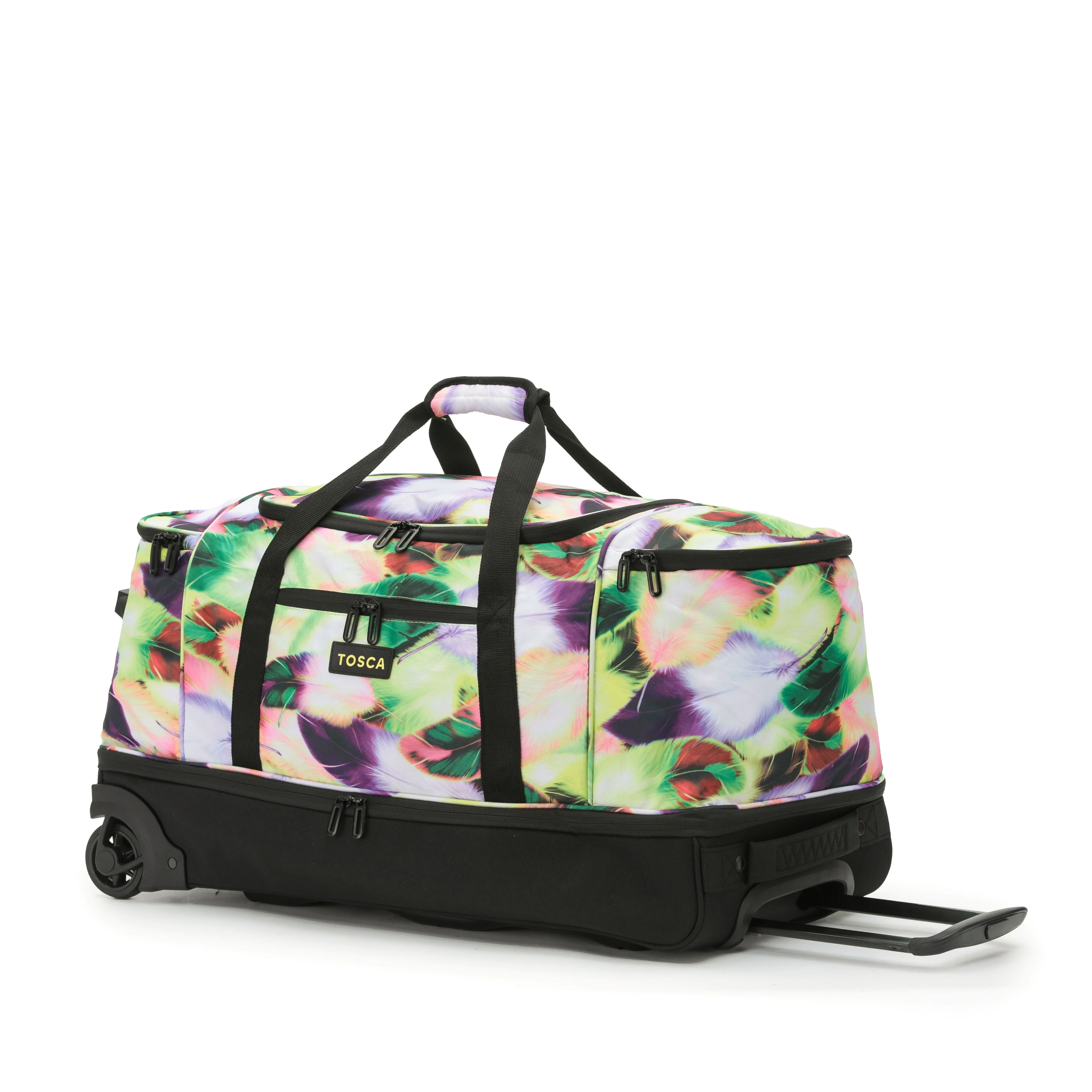 Tosca 70cm Split Compartment Wheel Bag TCA798TWM-Feathers - Image 3