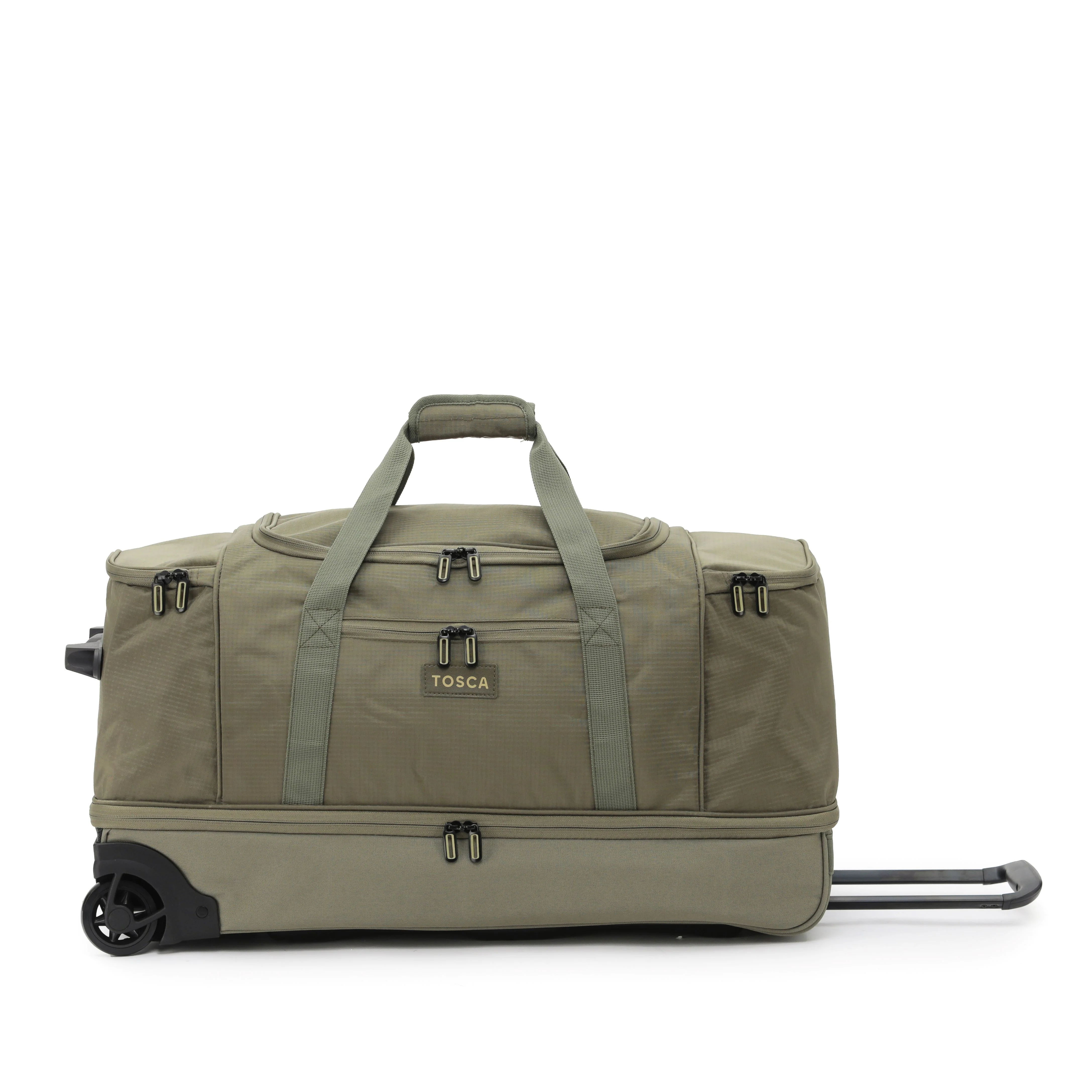 Tosca 85cm Split Compartment Sports/Travel Wheel Bag TCA798TWJ-Khaki-Sand