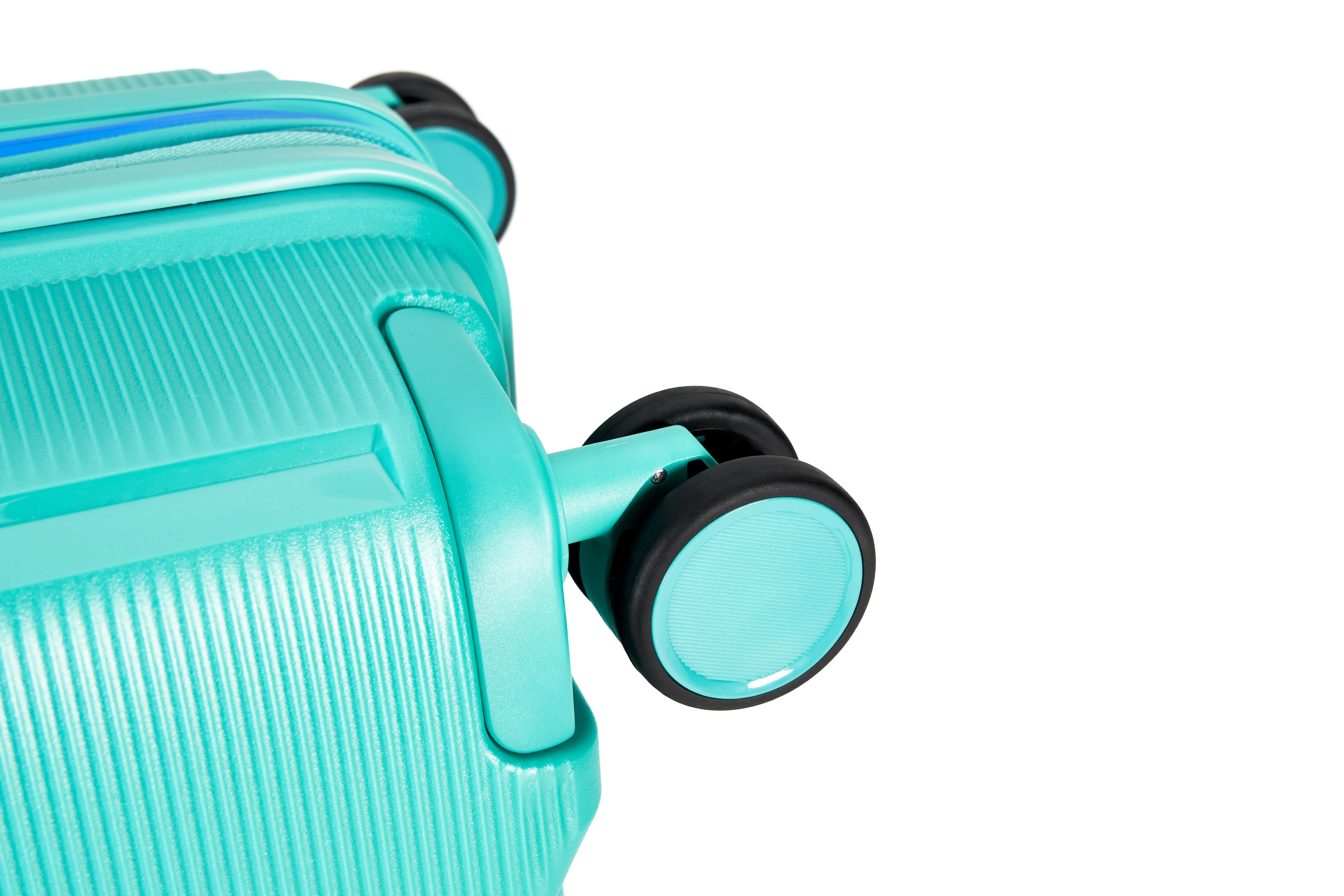 Tosca Bel-Air Collection Polycarbonate luxury Trolley cases-Full set 76/66/54cm TCA510-Teal  set - Image 5