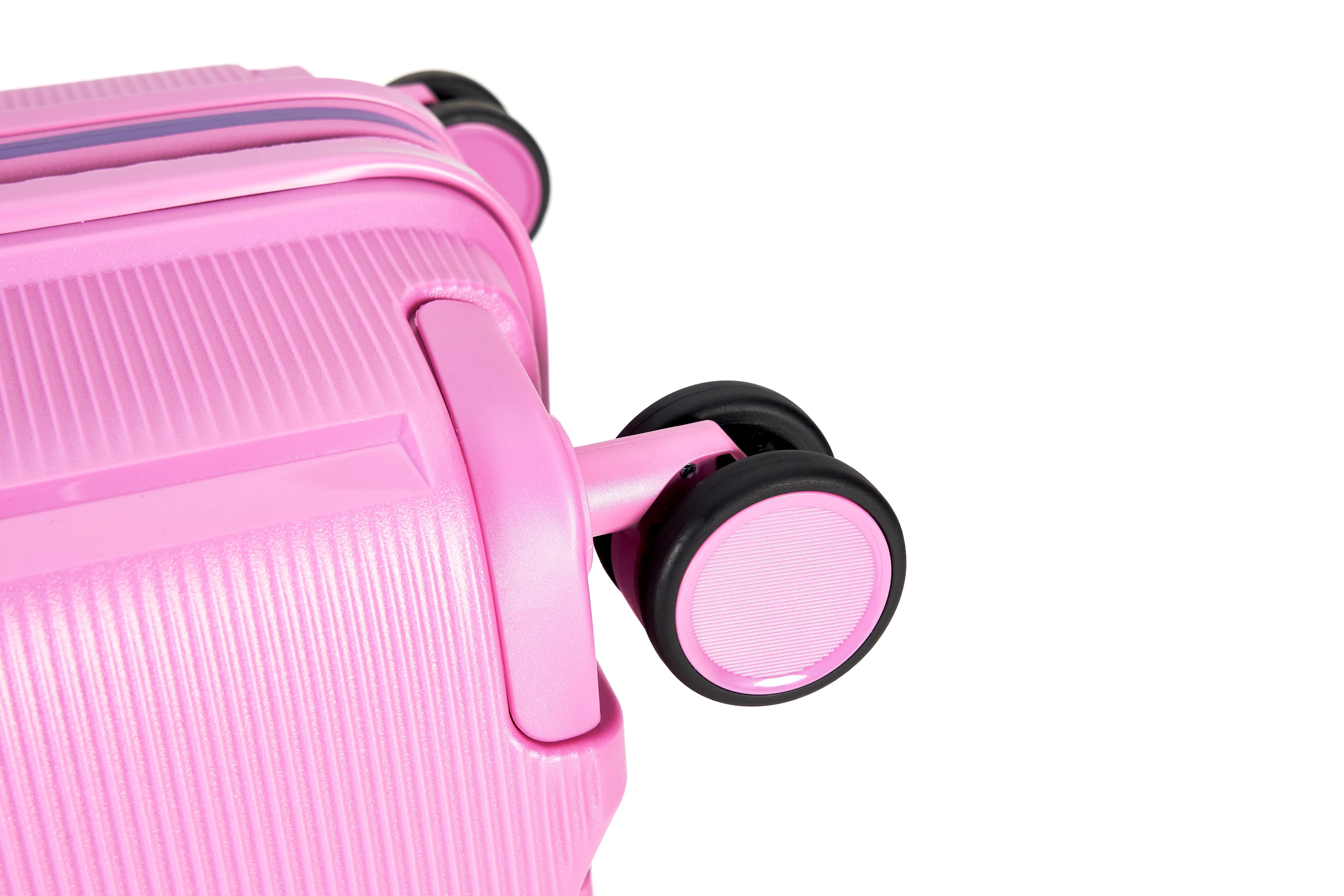 Tosca Bel-Air Collection Polycarbonate luxury Trolley cases-Full set 76/66/54cm TCA510-Pink set - Image 5