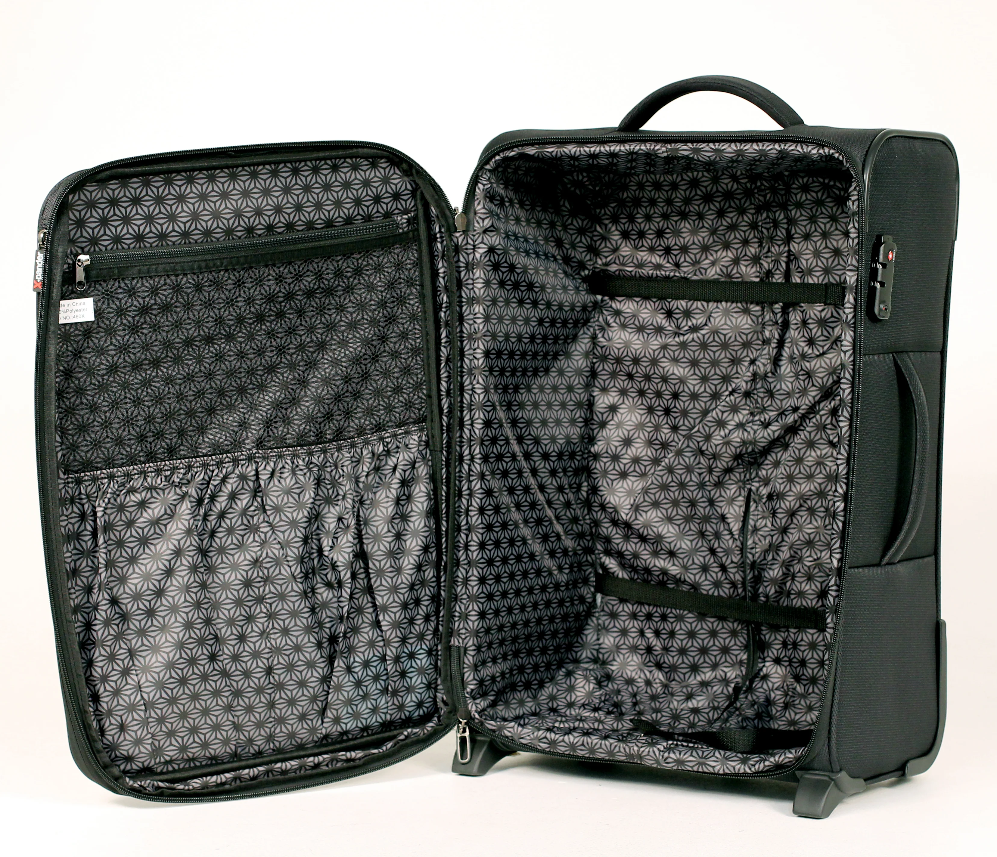Tosca So-Lite carry-on Black luxury light weight 54cm 2-Wheel Trolley case AIR5055W2 Black - Image 3