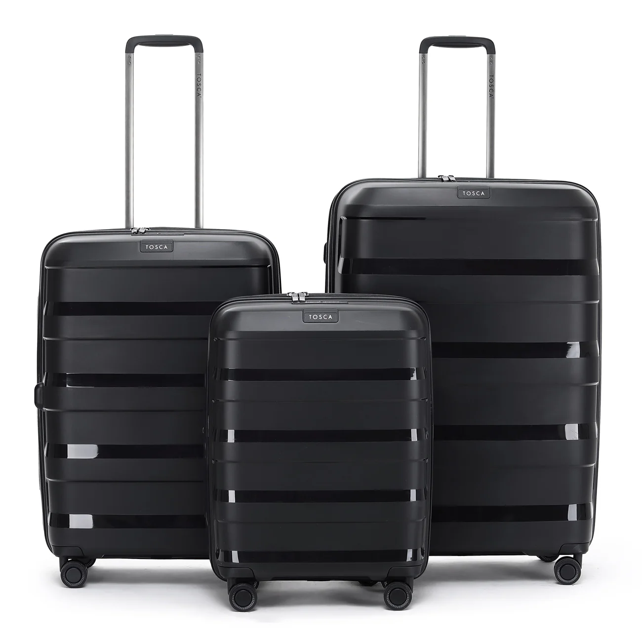 Tosca 78cm Black Comet polypropylene Hard side Trolley luggage TCA200A - Image 6