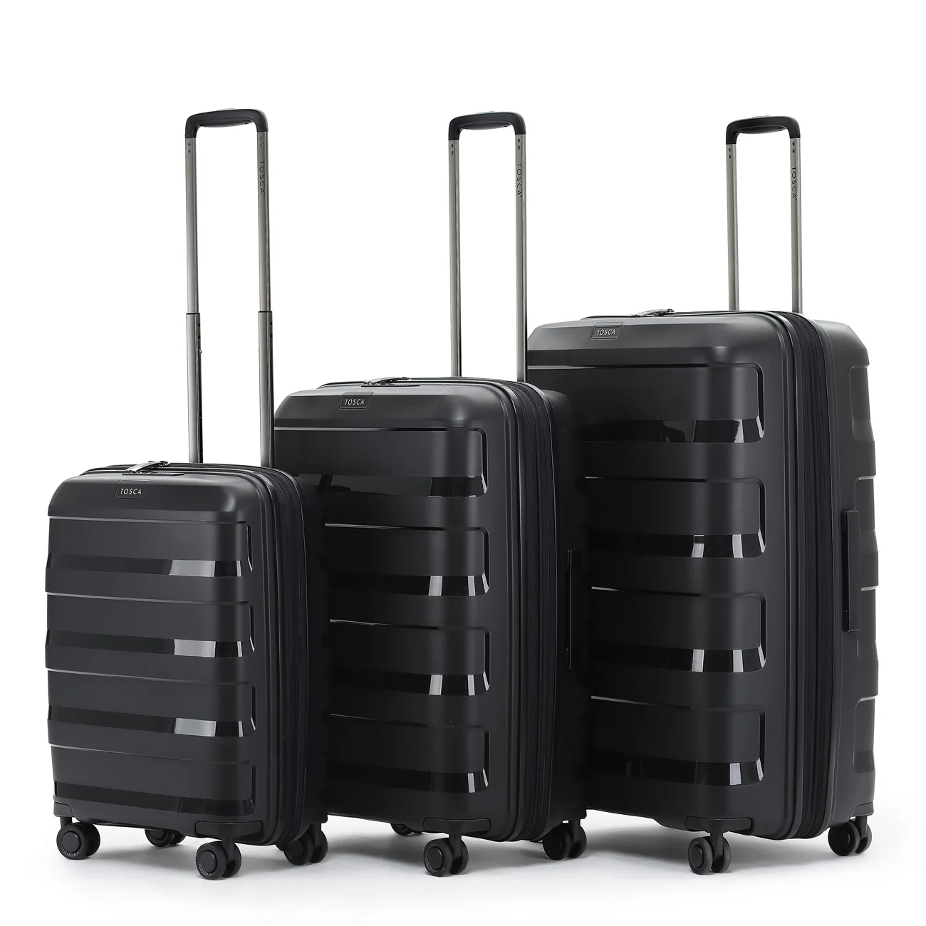 Tosca 78cm Black Comet polypropylene Hard side Trolley luggage TCA200A - Image 7
