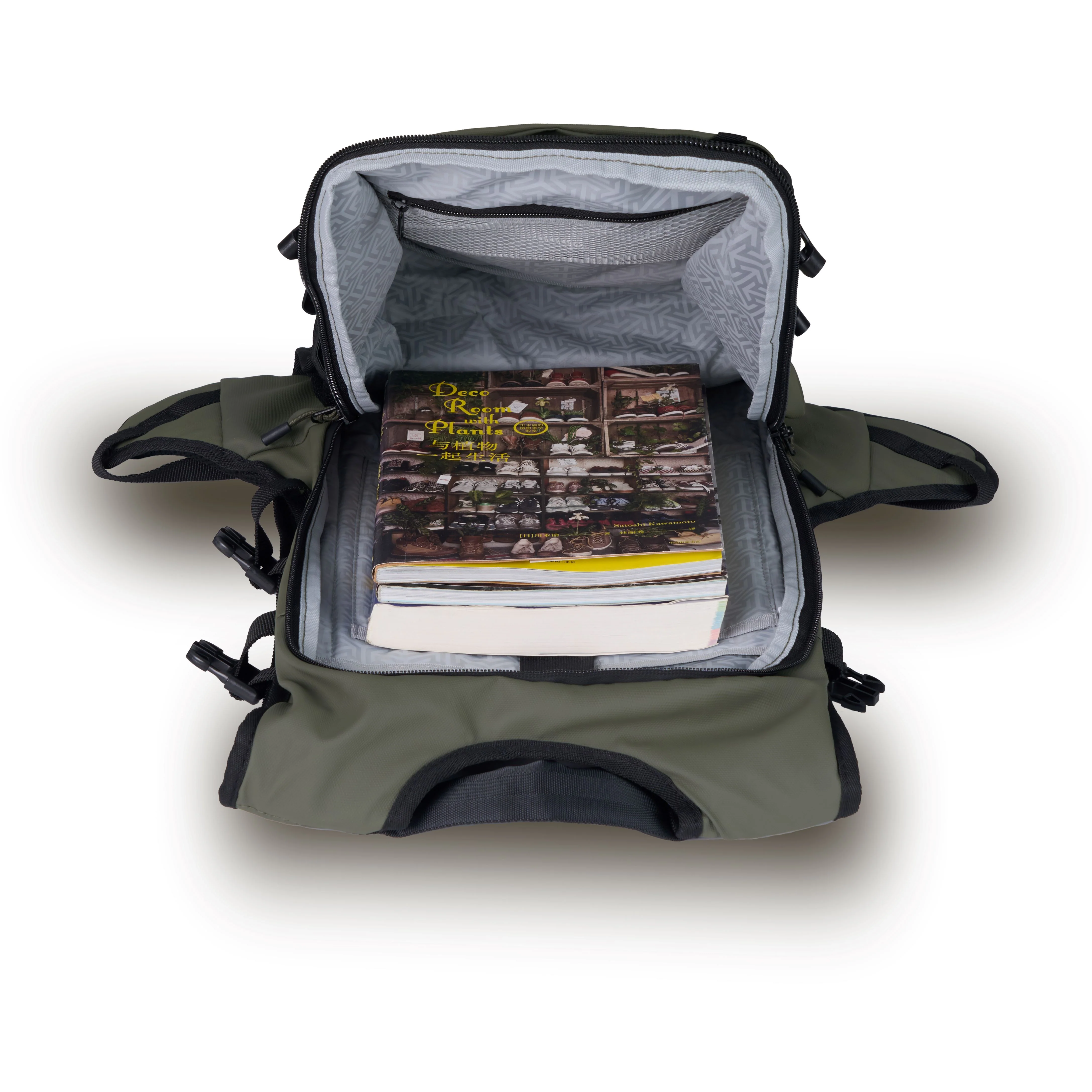 Tosca Delta Collection 48cm-H 32L Back pack TCA978-Khaki - Image 3