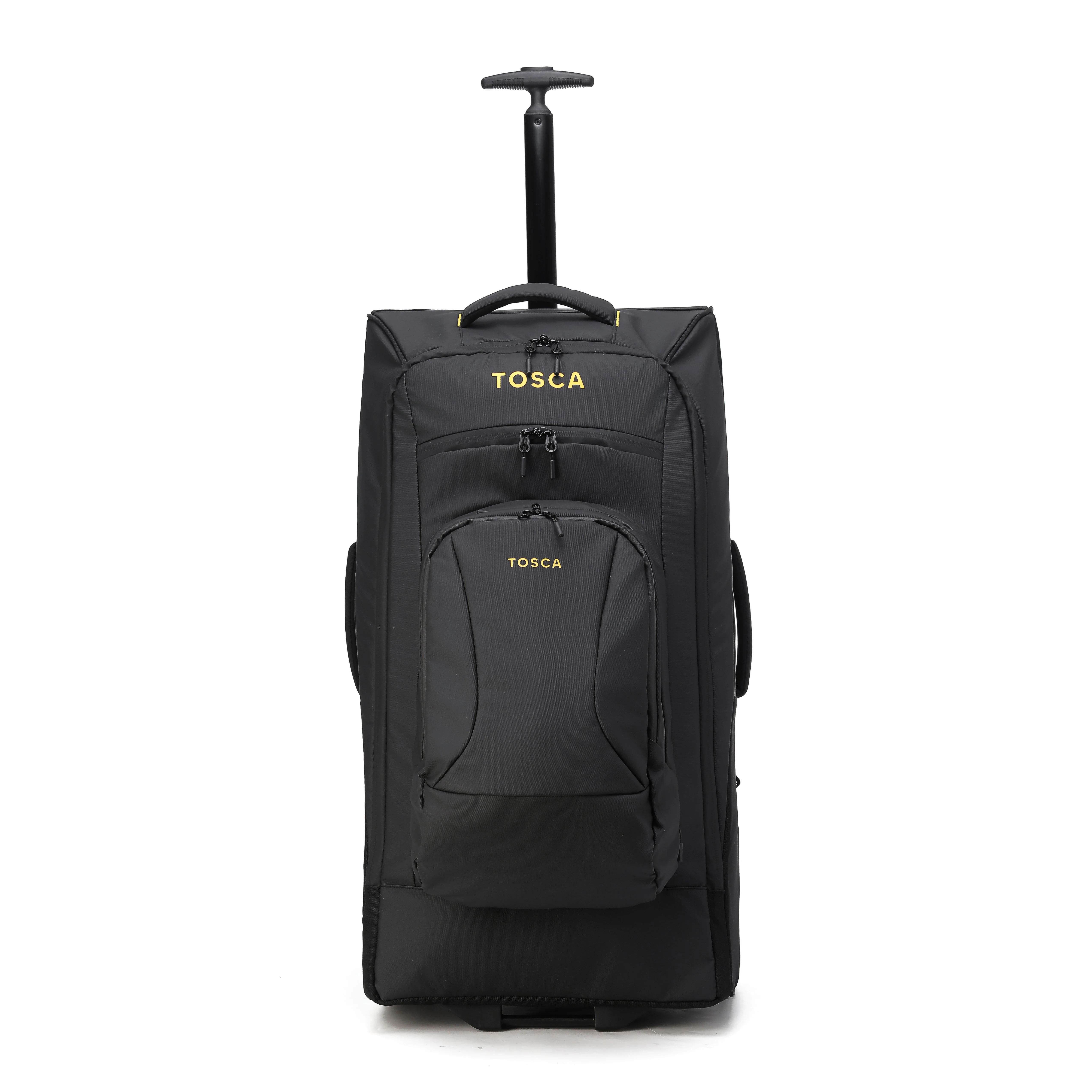 Tosca Delta Collection 76cm Trolley with zip off travel day pack TCA977-Black - Image 2