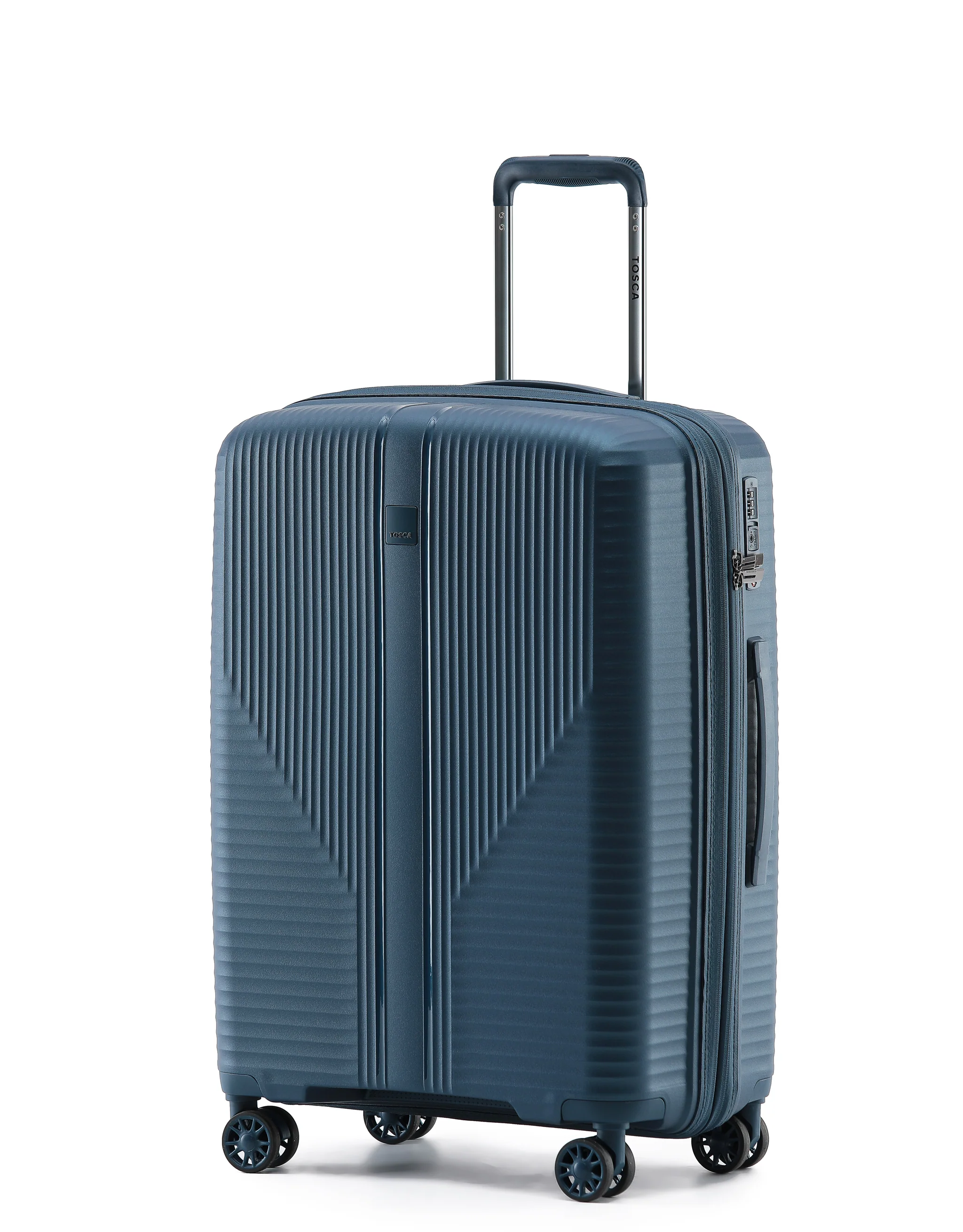 Tosca F-Lite Collection Polypropylene Premium 65cm-H Trolley case TCA846B-Navy - Image 2