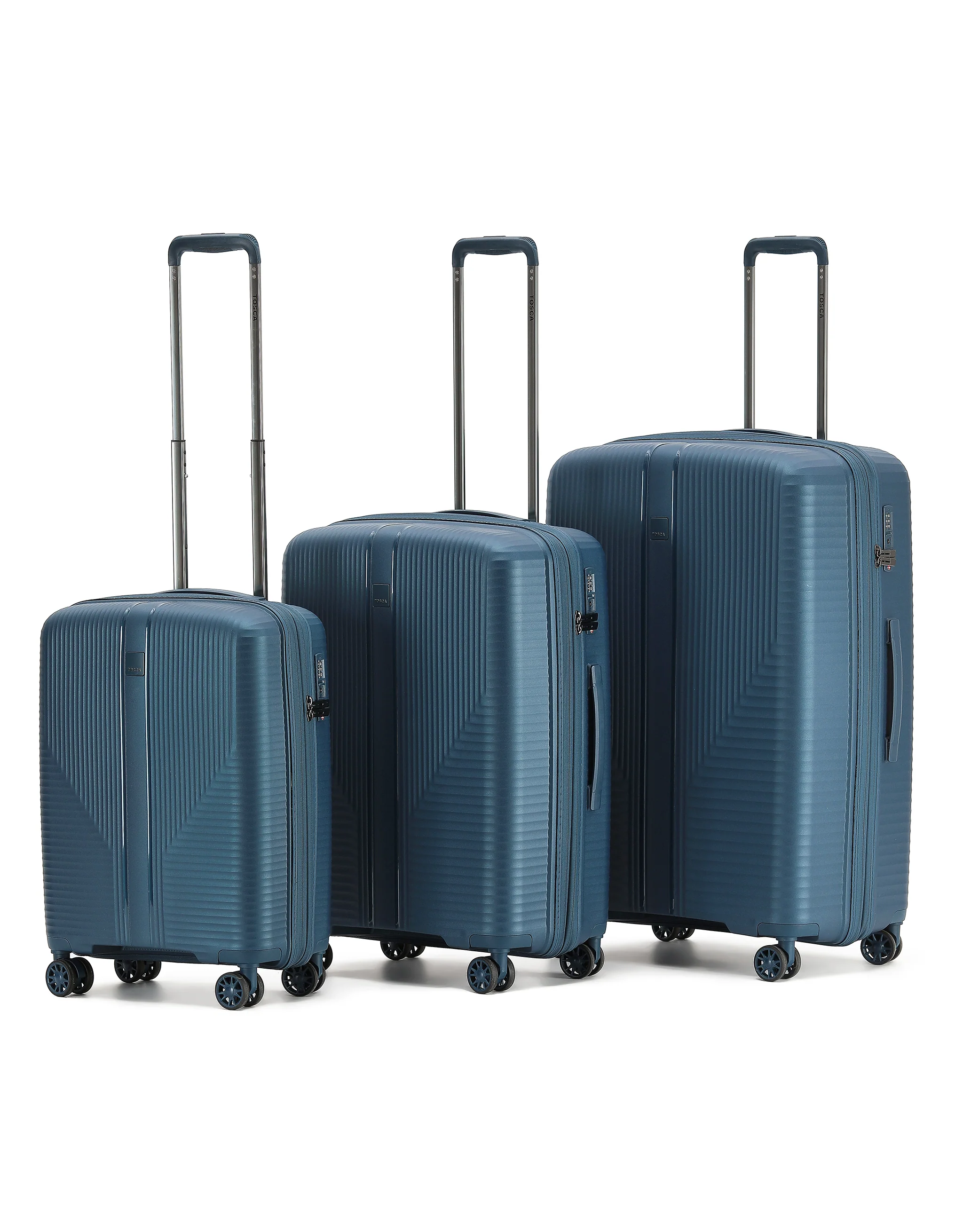 Tosca F-Lite Collection Polypropylene Premium 65cm-H Trolley case TCA846B-Navy - Image 7