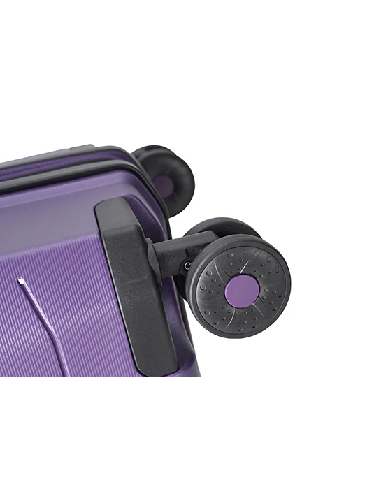 Tosca Globetrotter Collection 52cm Hard side polypropylene carry-on TCA575C-Purple - Image 4