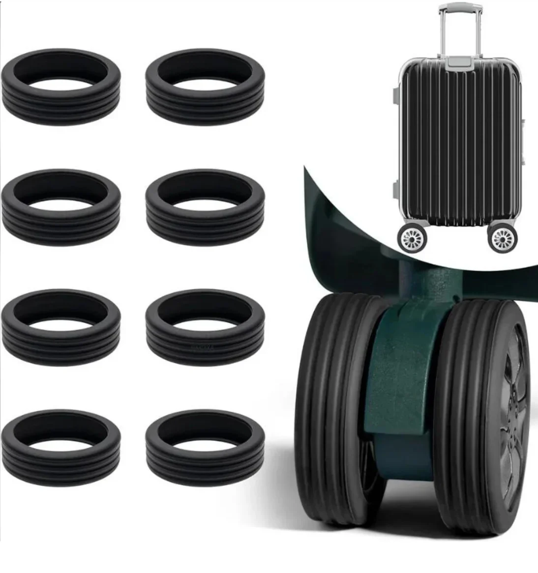 Tosca Interstellar 2.0 Collection Polycarbonate Full set trolleys 79/67/54cm TCA141-Black - Image 7