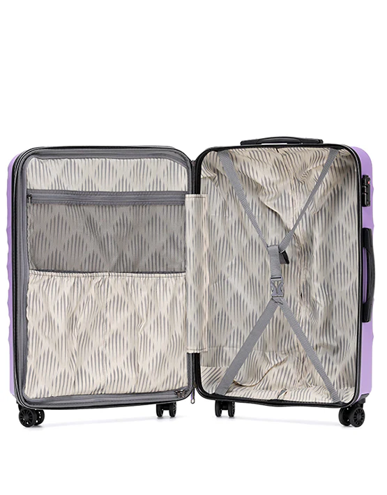 Tosca Interstellar Collection 68cm-H hard side polycarbonate trolley case TCA140B-Violet - Image 3