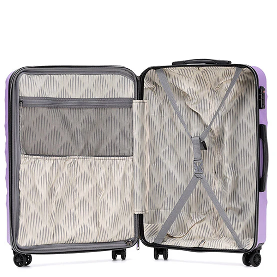 Tosca Interstellar Collection 53cm hard side Polycarbonate carry-on trolley case TCA140C-Violet - Image 3