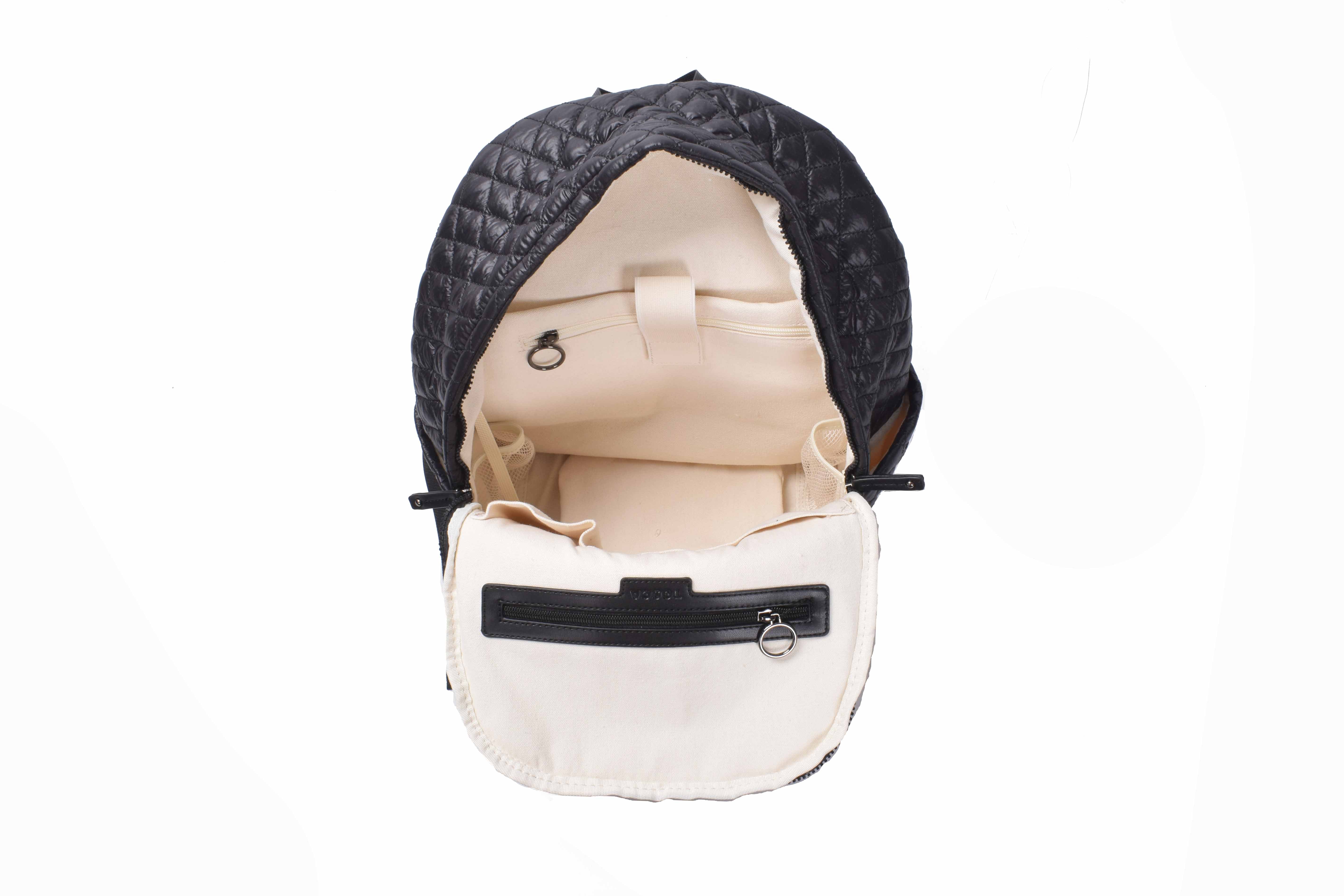 Tosca Metro Collection fashion quilted Backpack MET981-Black - Image 5