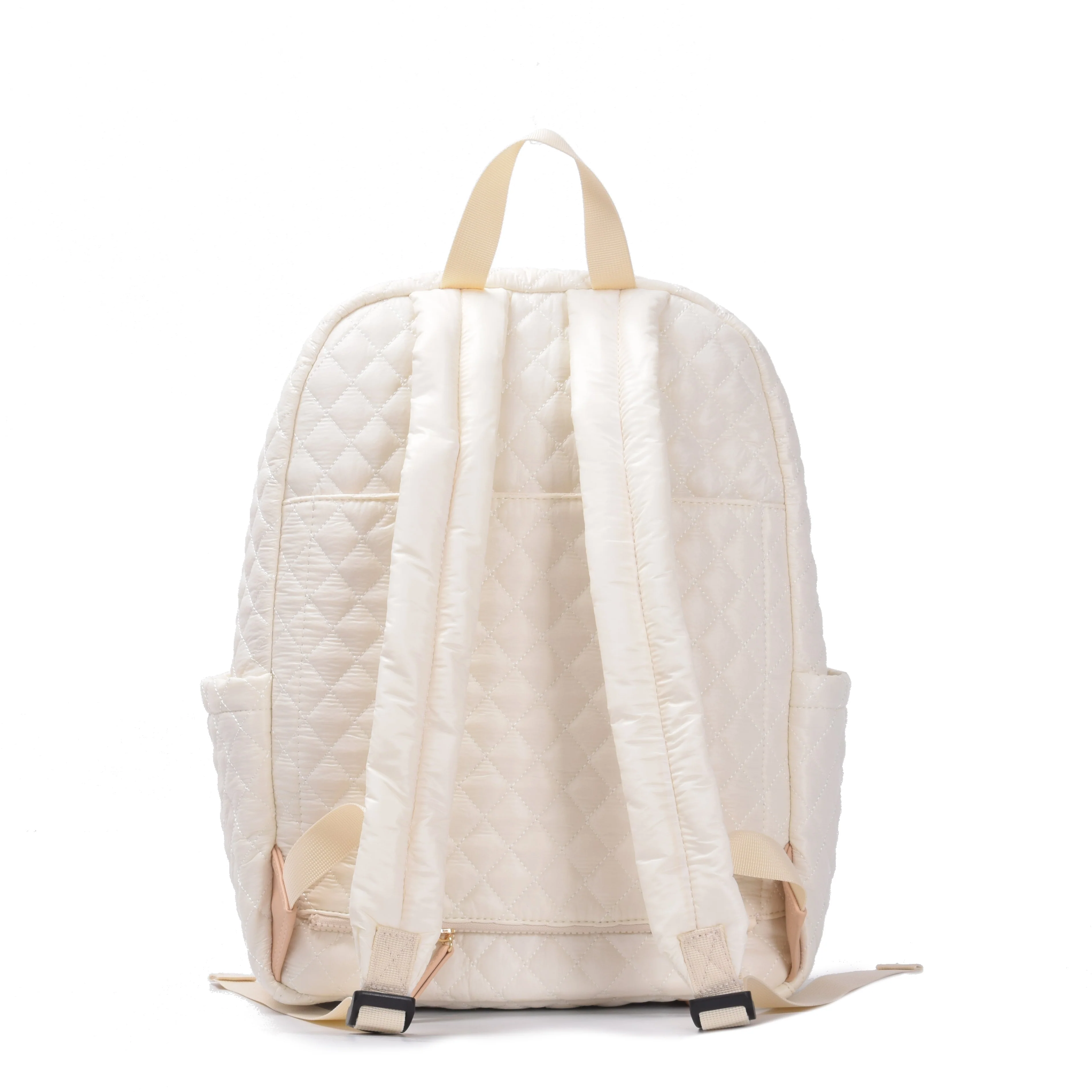 Tosca Metro Collection fashion quilted Backpack MET981-Mushroom - Image 3