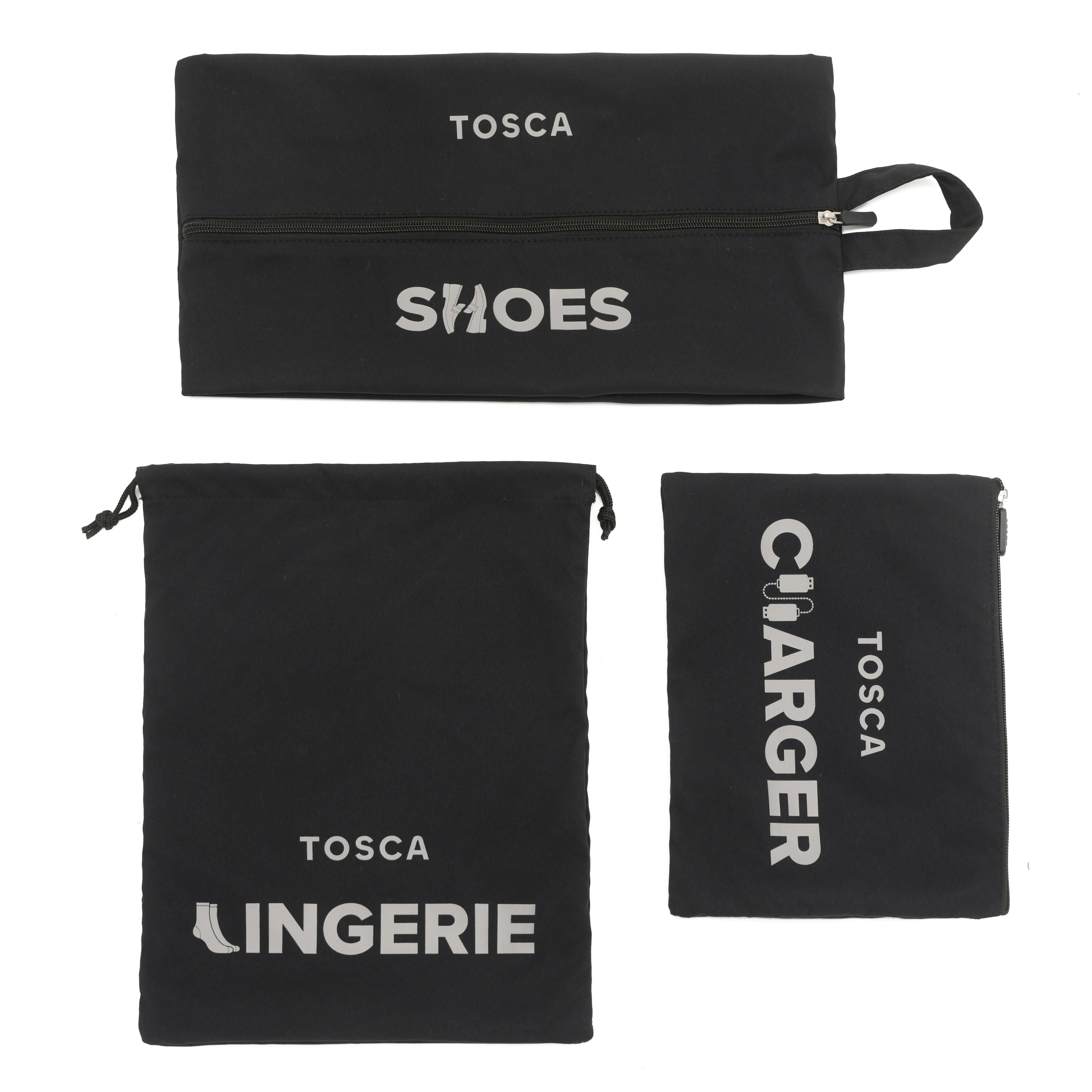 Tosca Packing Organizer Full-Set of 6 TCA801-Black - Image 3