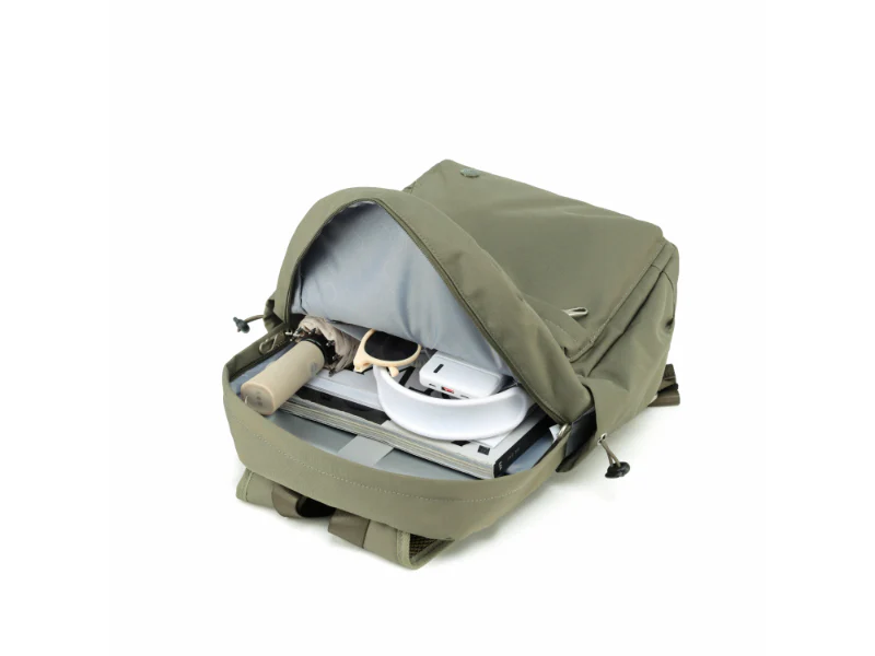 Tosca Slash Proof Anti-Theft Backpack TCA986-Khaki - Image 3