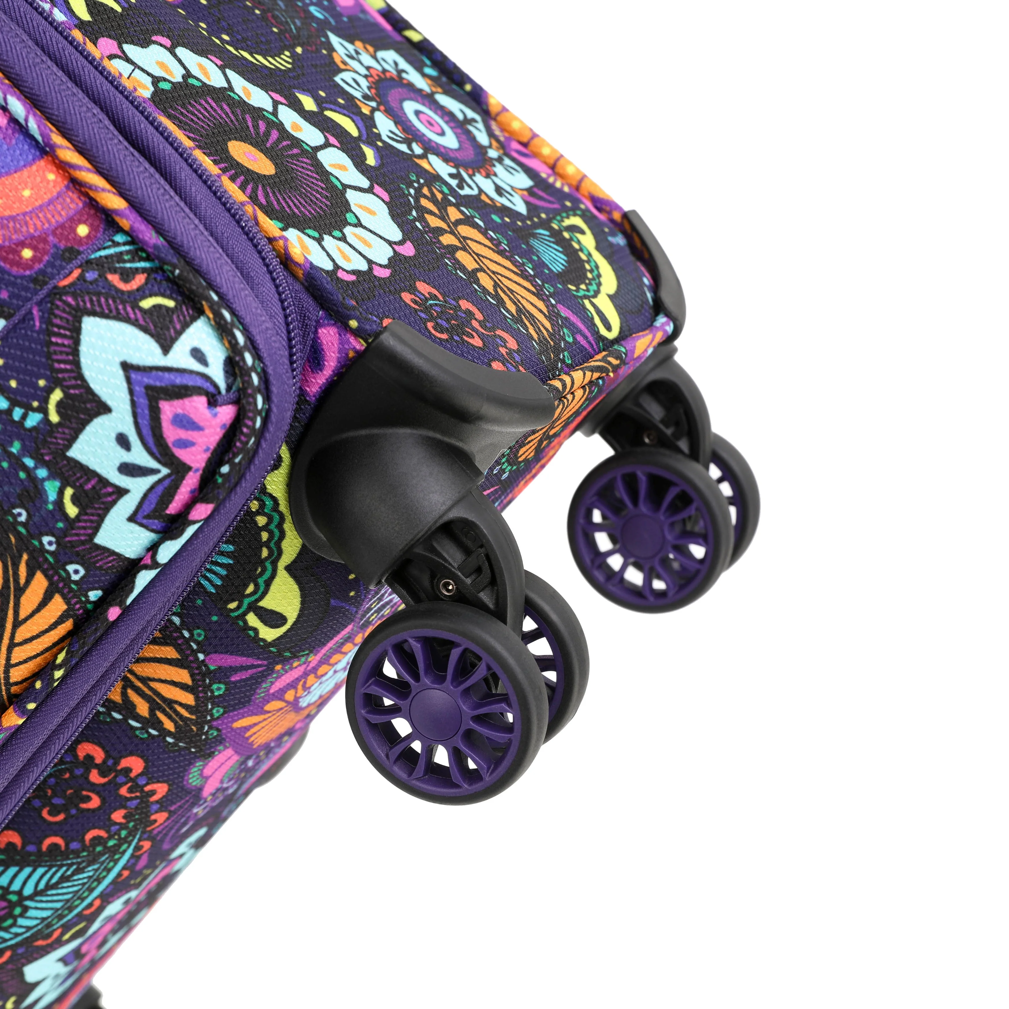 Tosca So-Lite 4.0 Collection 2-Pce Set 79/54cm soft side Trolley cases AIR5055-2 piece set Paisley - Image 6