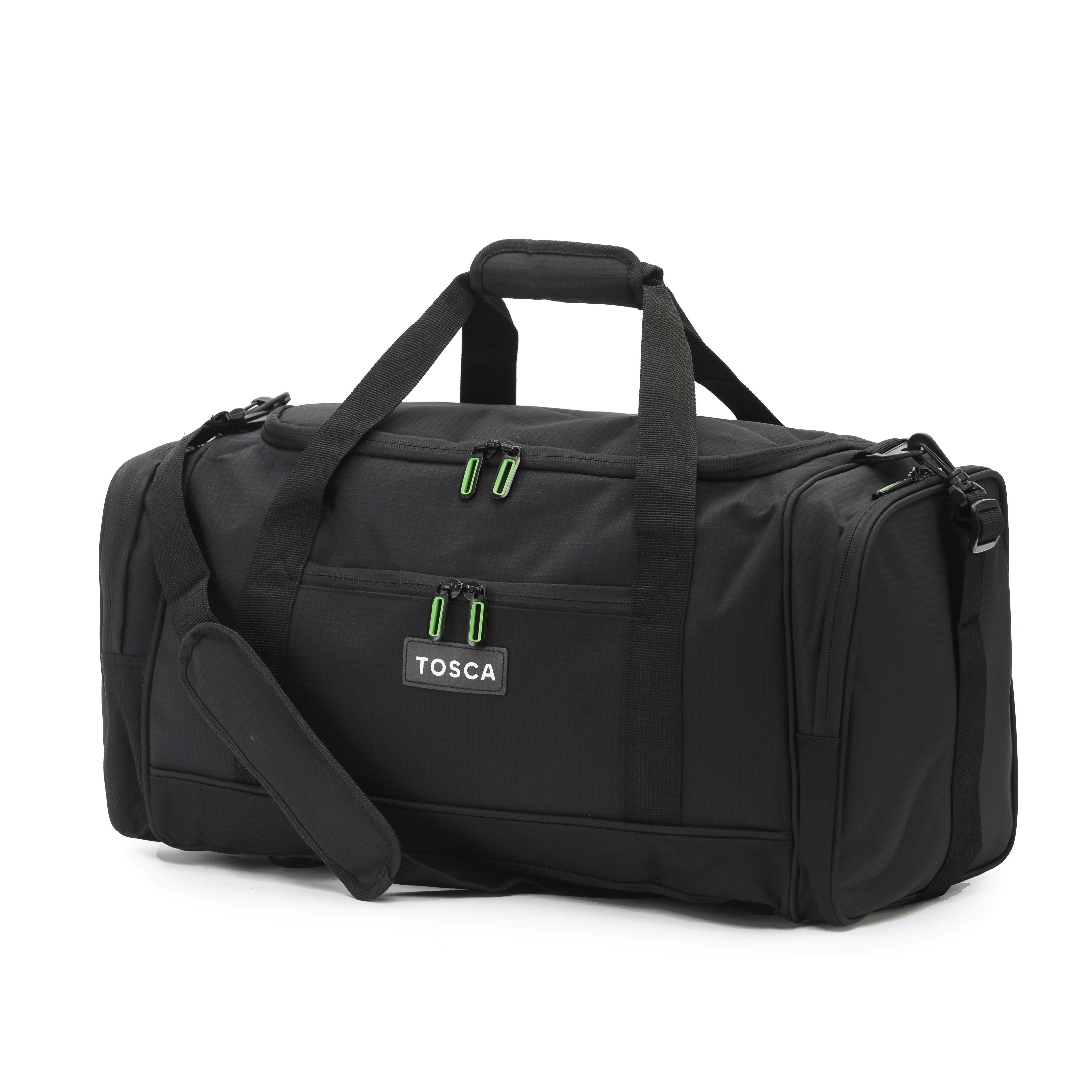 Tosca -53cm-long Sports Travel Tote Bag, Carry-on approved TCA798S-Black - Image 2