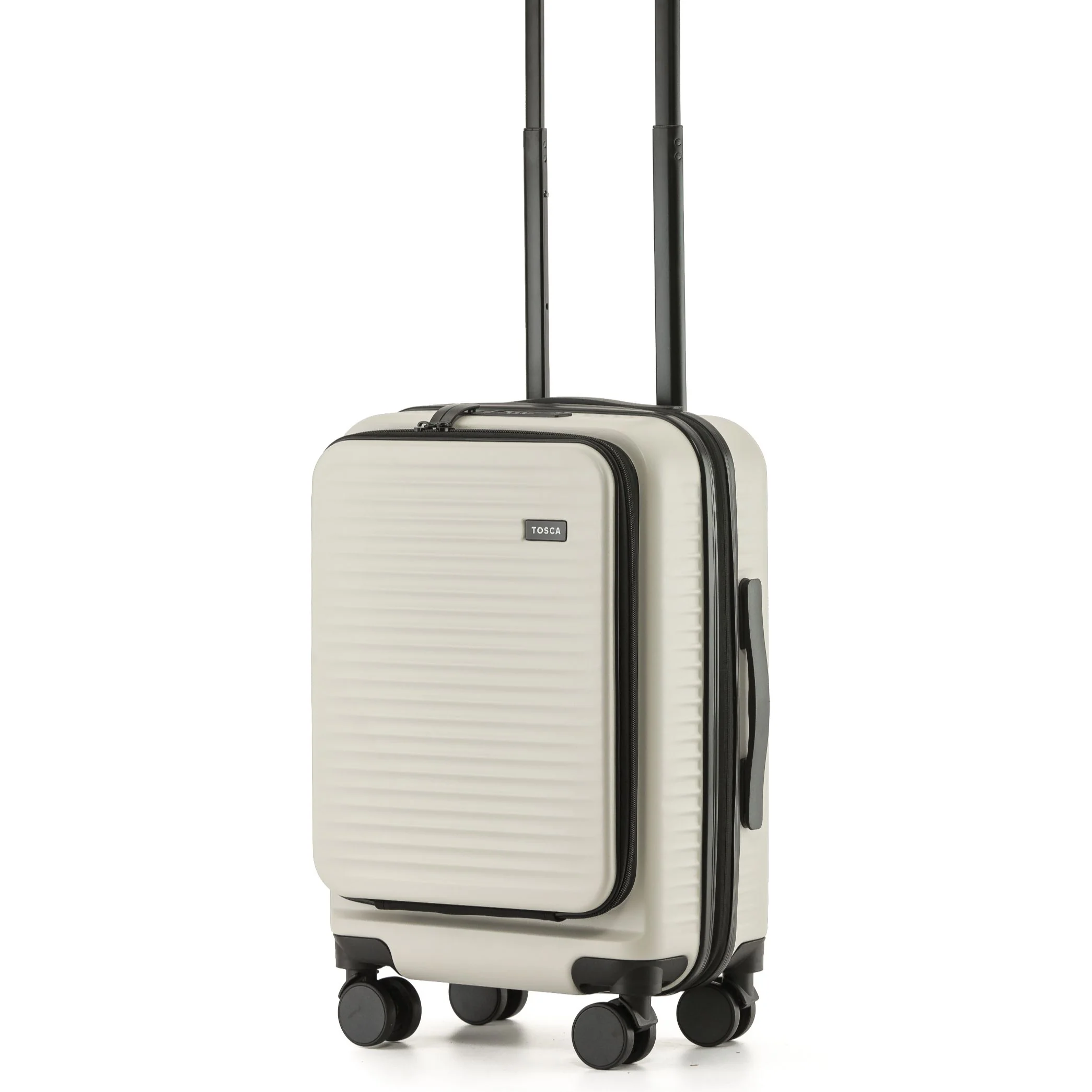 Tosca Zen Collection Polycarbonate 53cm Luxury Carry-on trolley case TCA225C-Stone - Image 3