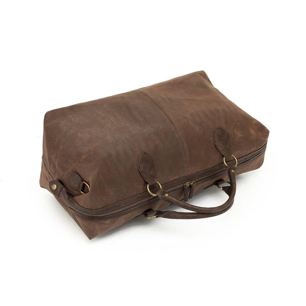 Tosca Waxed 65cm-L Canvas Collection Large Duffle Bag WC001 - Image 3